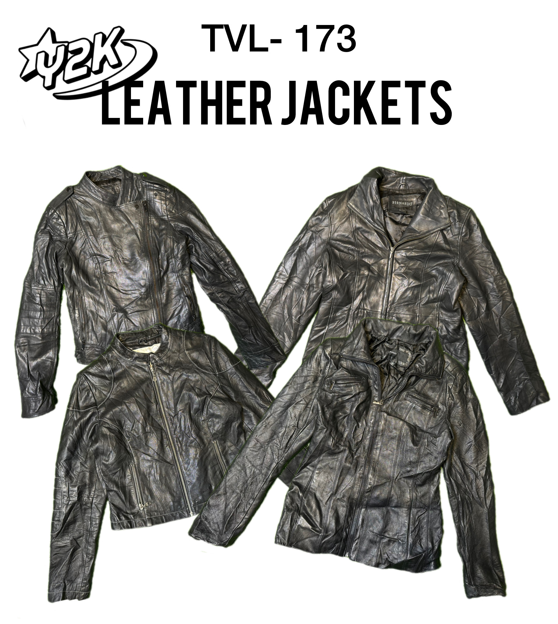 Y2K Cool IT Girl Leather Jackets (TVL-173)