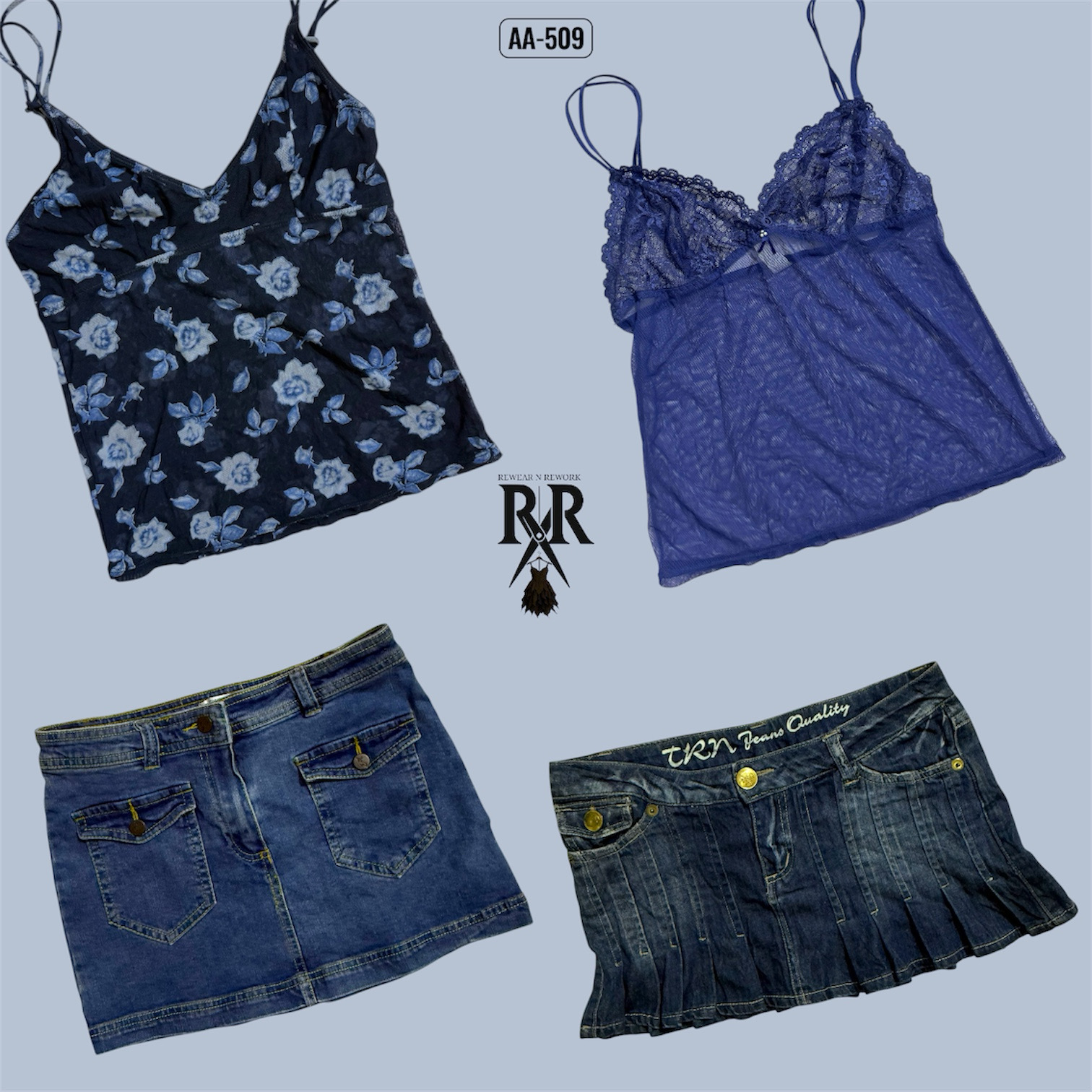 Y2K Blue Hour Mix and Match (AA-509)