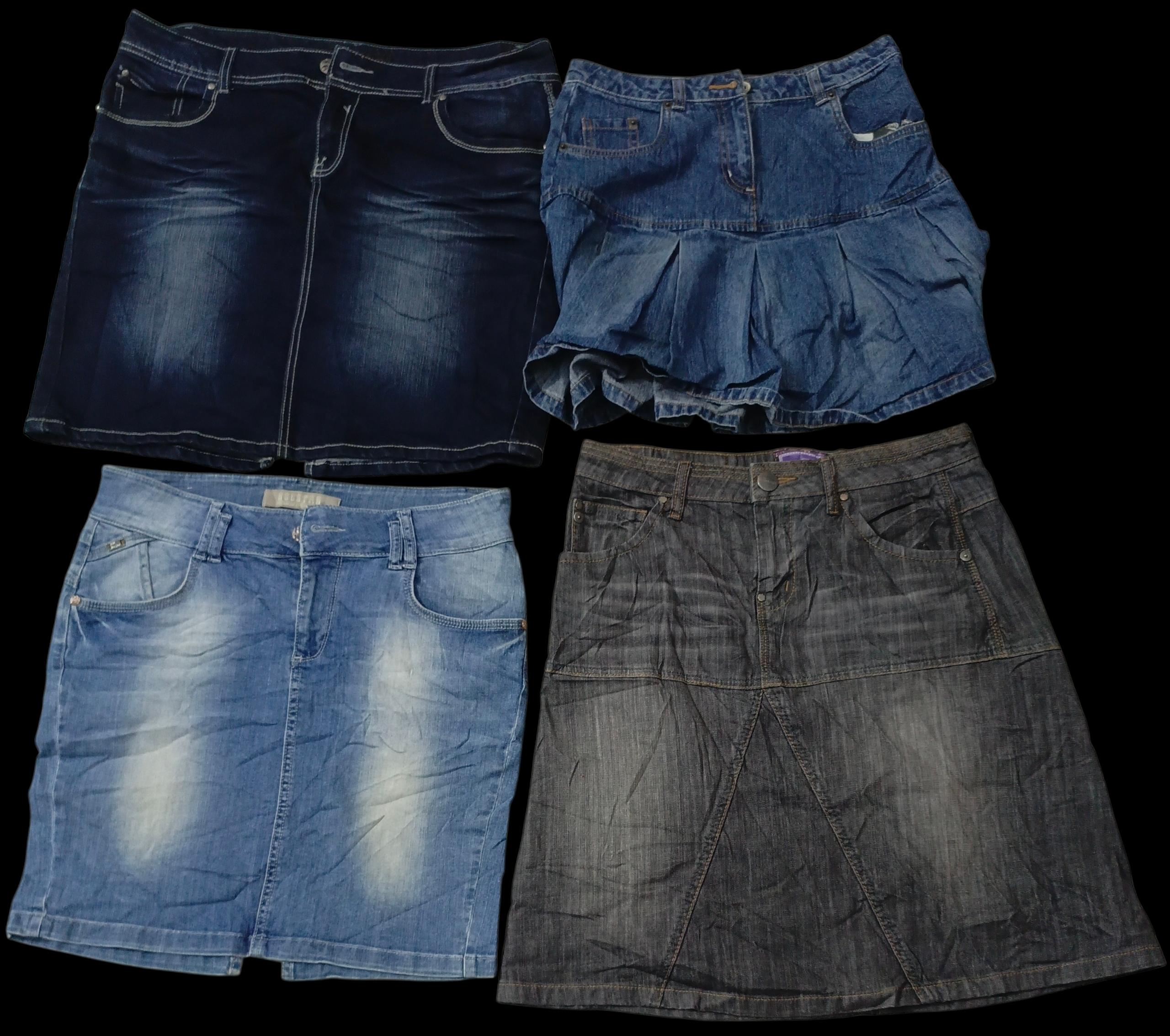 Jupes en jean pour femmes Y2k