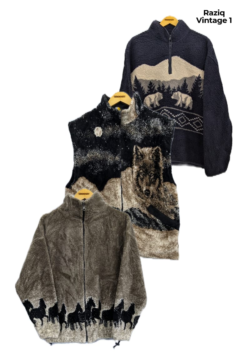 💥 Vestes en polaire imprimées