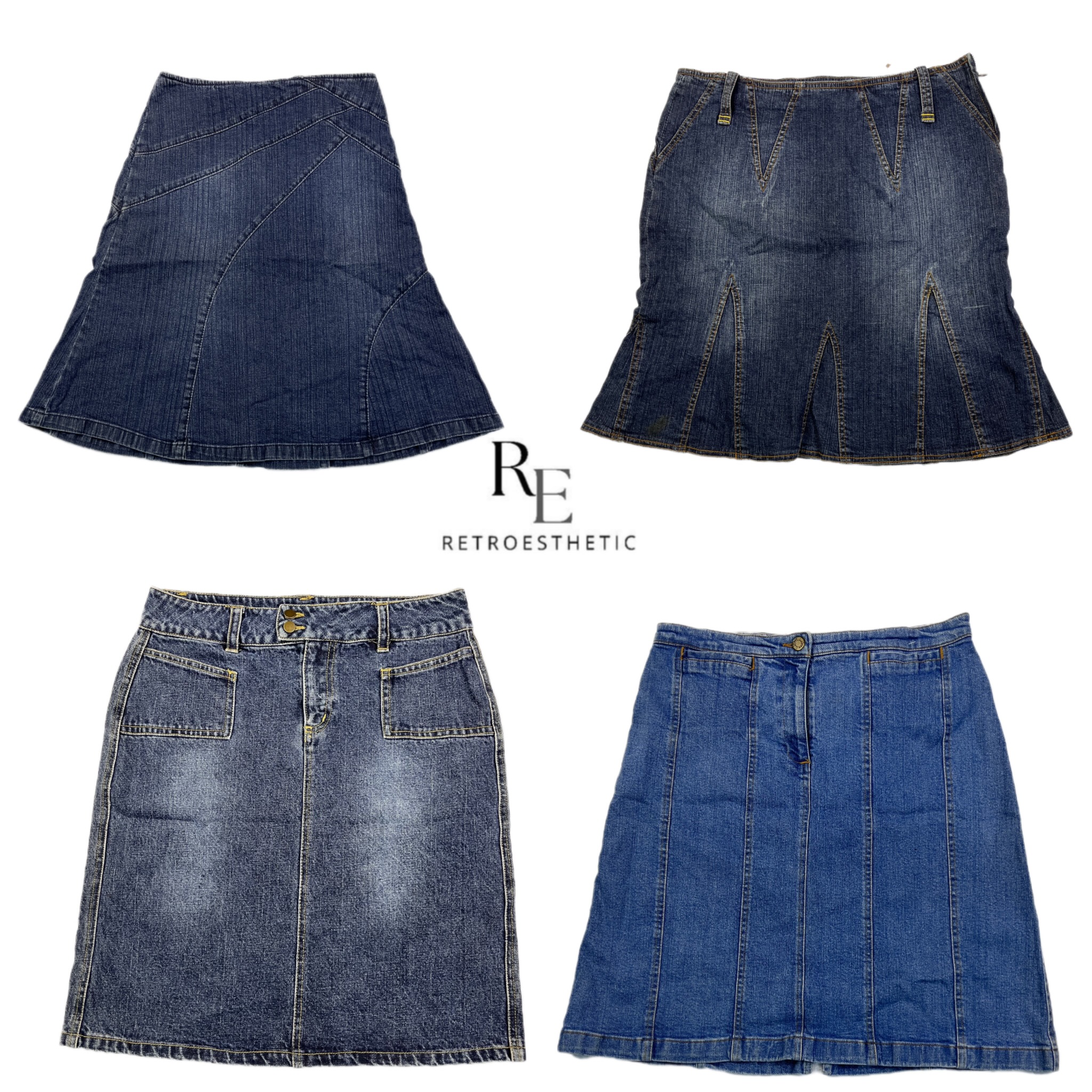 Gonne Midi Ciber Girl Era Y2K RE-2524