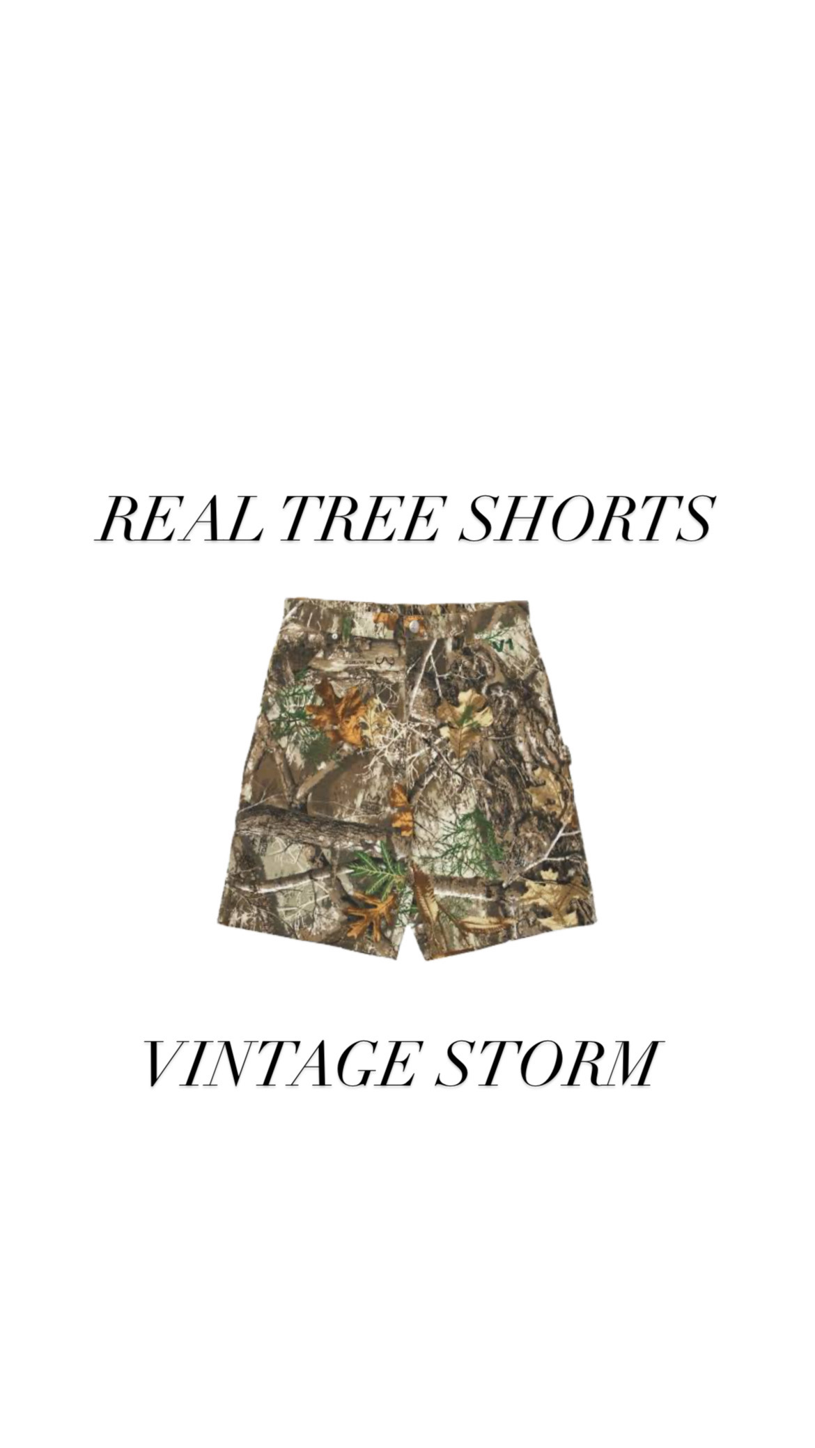 Real Tree Shorts