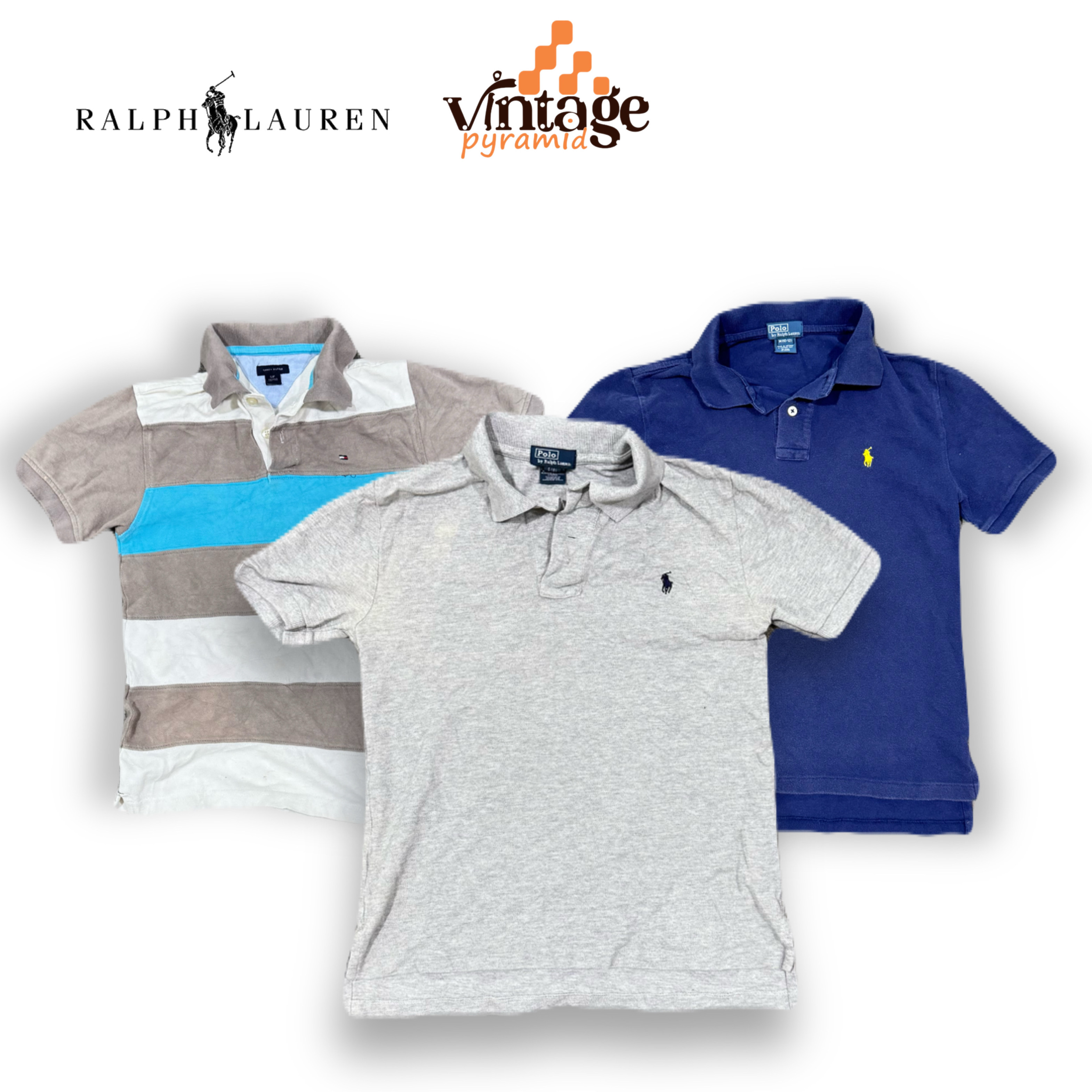VPX546 Ralph Lauren & Tommy Hilfiger Polo Shirts Kid