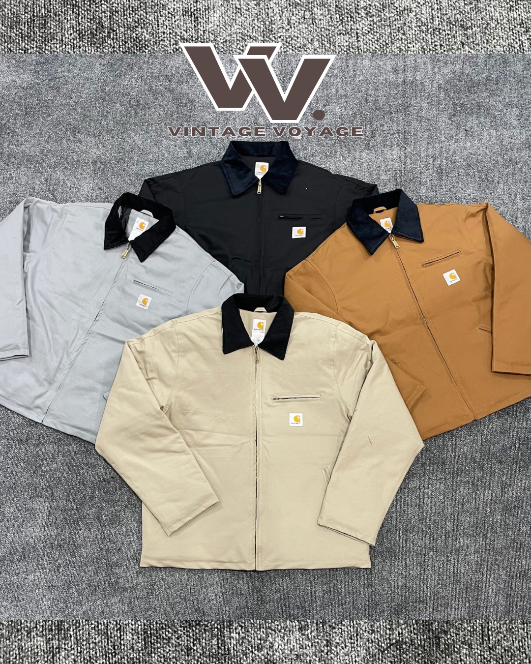 Carhartt rework style Detroit jacket #021225