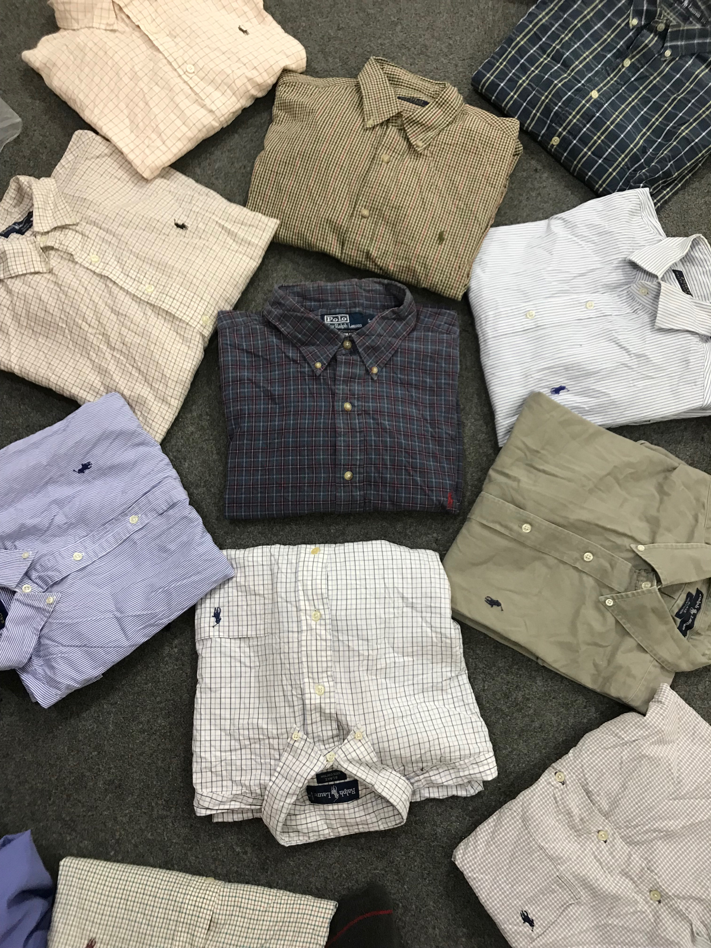 本物のポロ・ラルフ・ローレンのシャツ