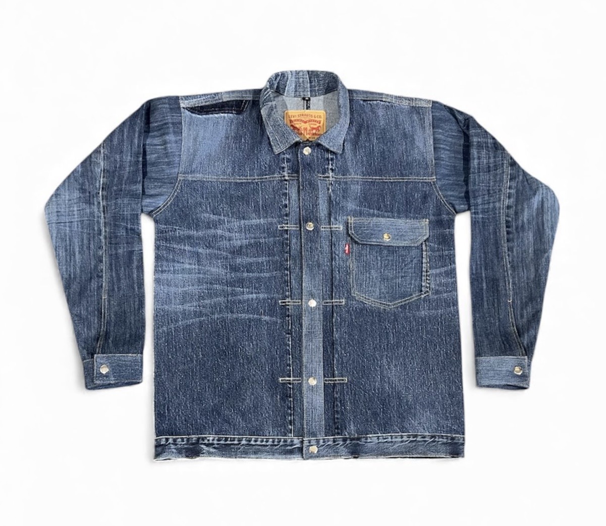 Fs-28 Upcycled Levi’s Denim Typ 1 Jacke