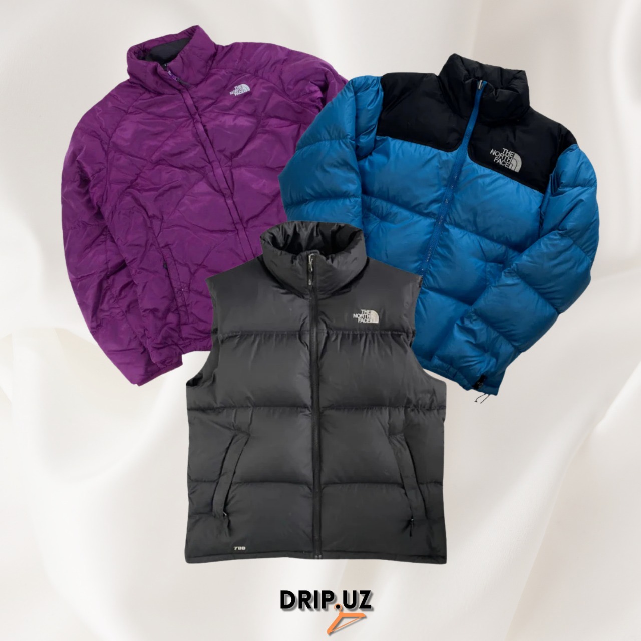 The north Face puffer jackets