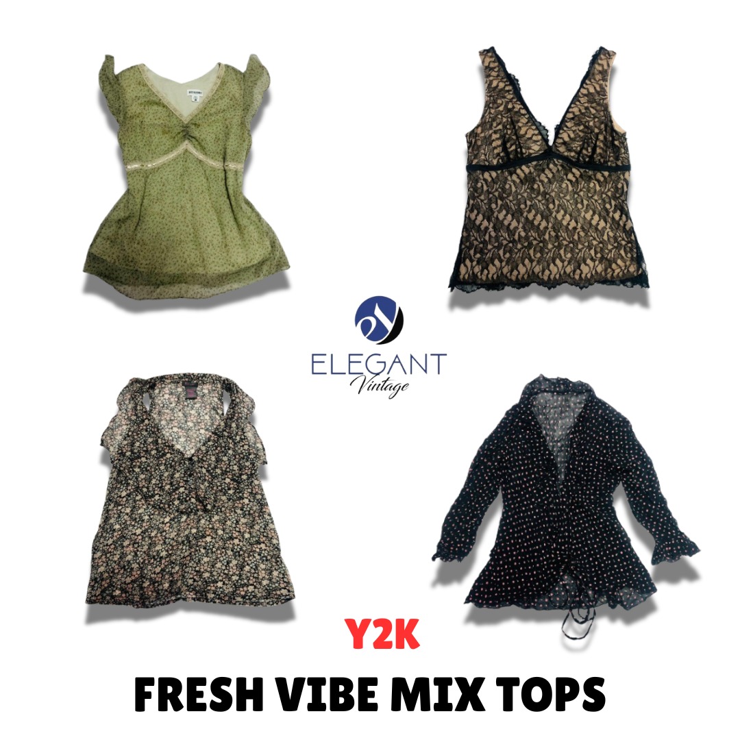 Y2K Fresh Vibe Mix Tops - EV1029
