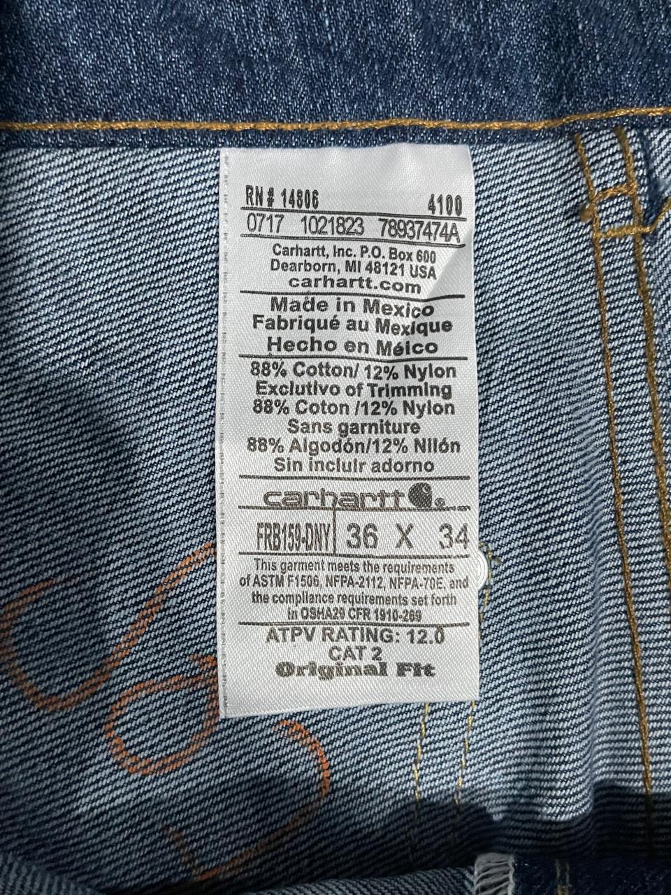 Rework style Carhartt denim baggy pants