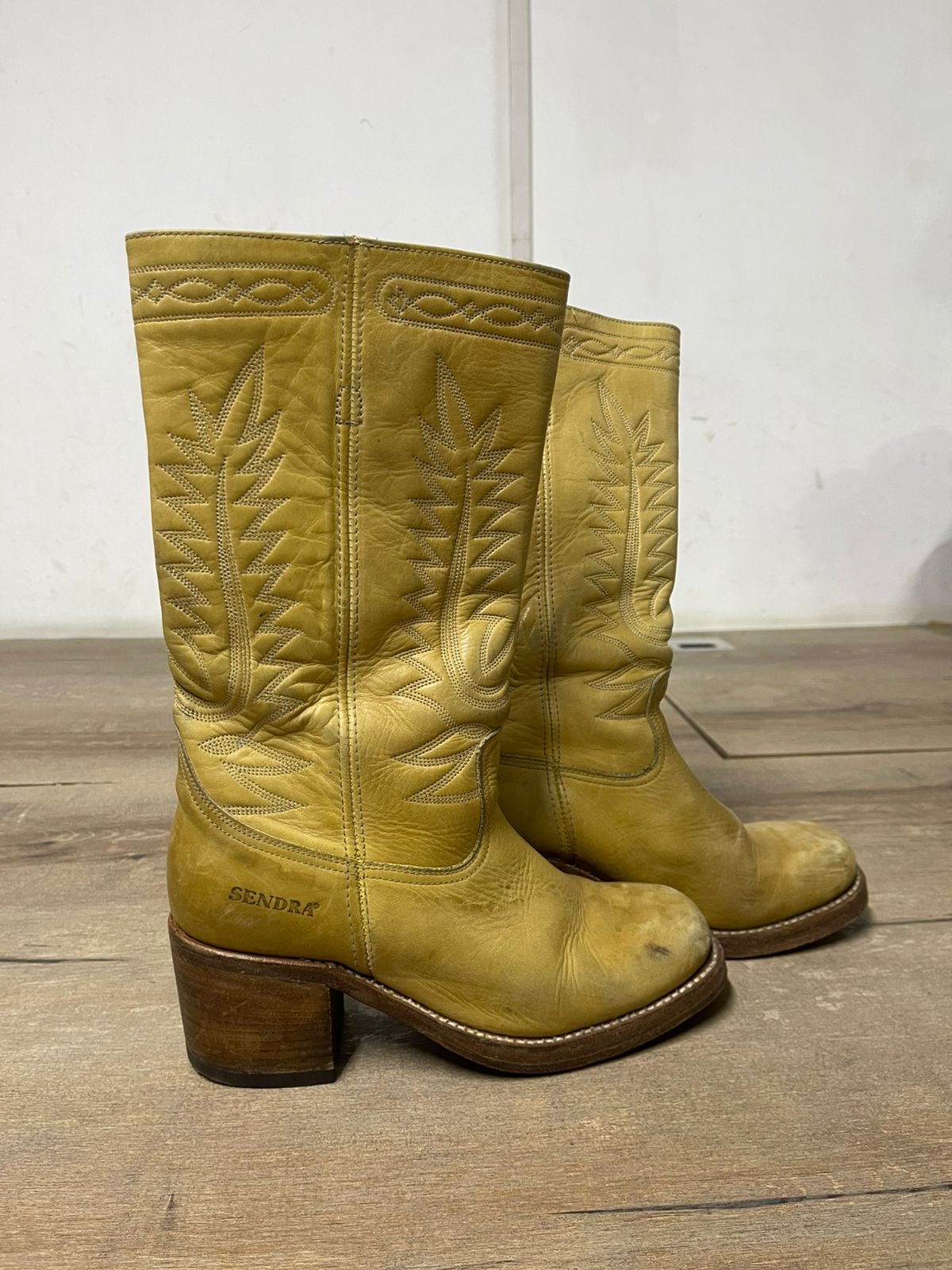 Authentic cowboy boots