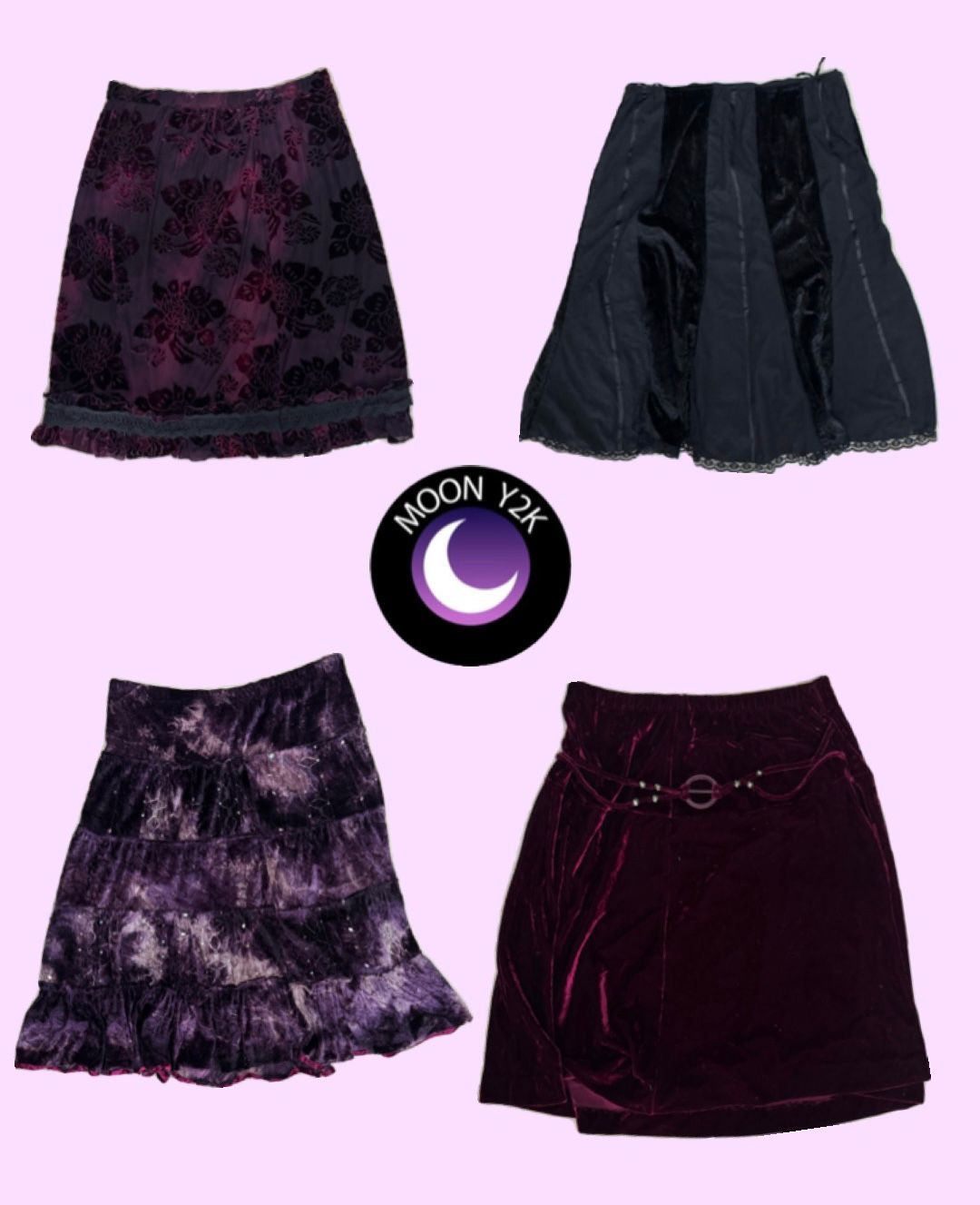 Y2k Gothic Core skirts mix (M-823)