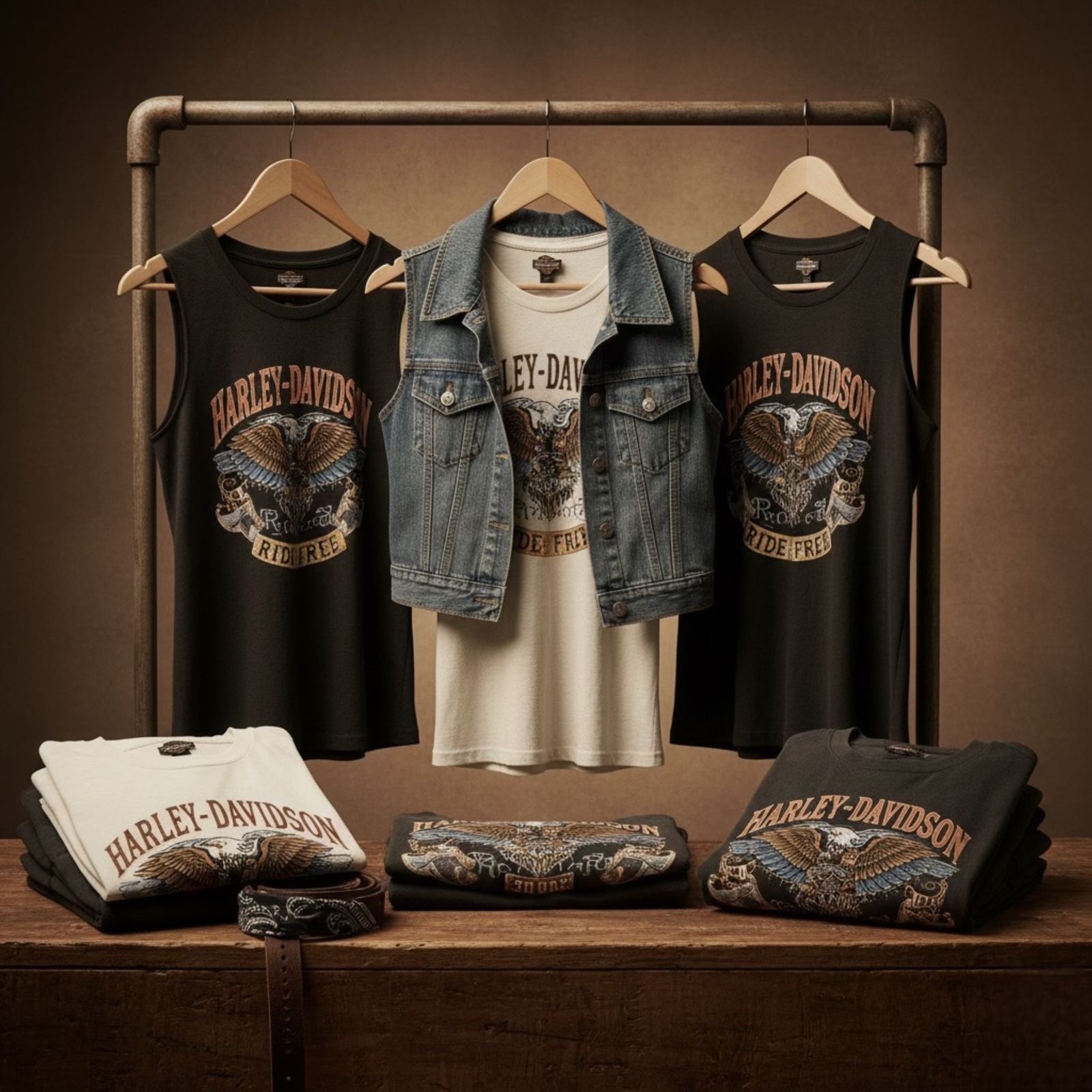 Harley Davidson Femmes Hauts