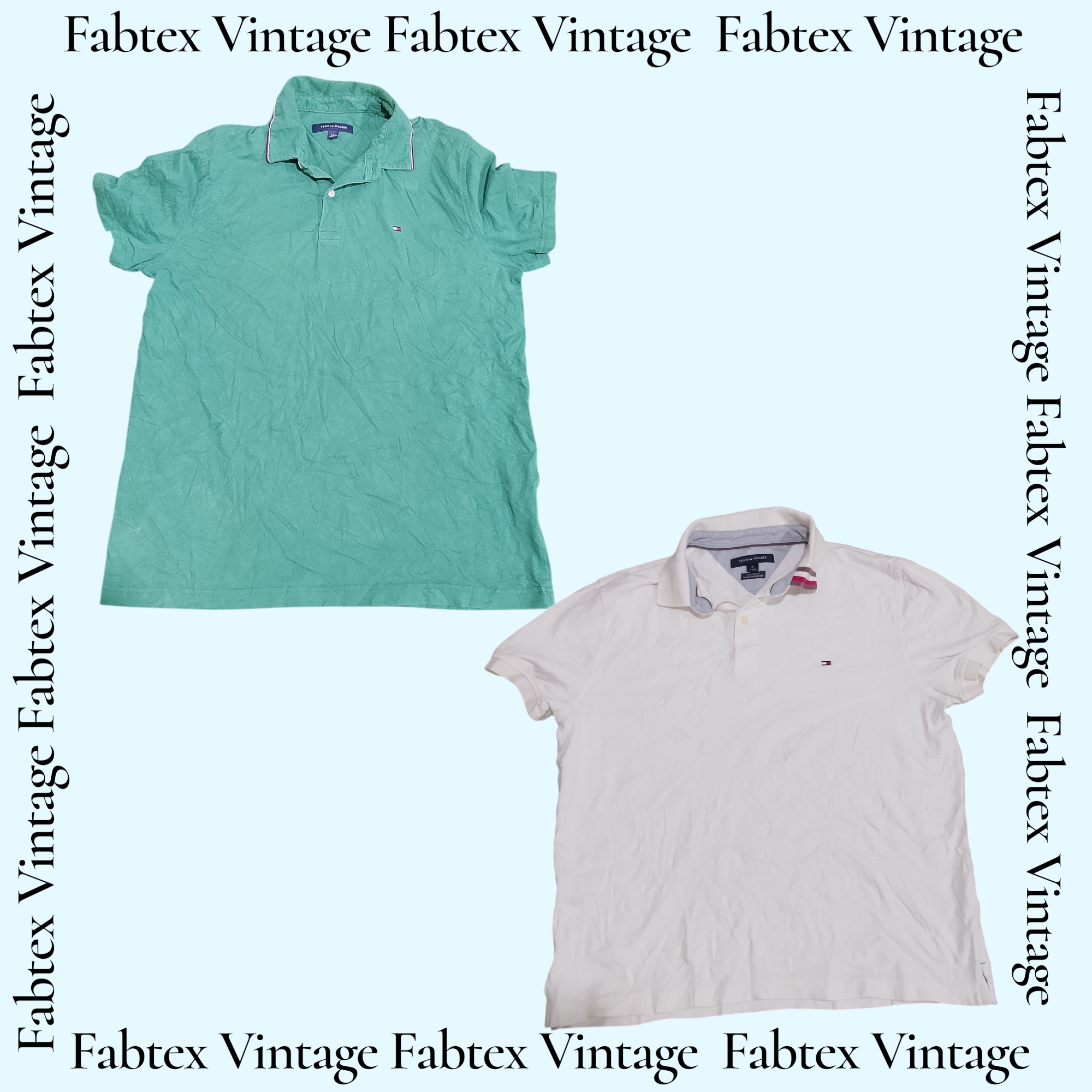 (FV-657) Tommy Hilfiger Collar T-shirt