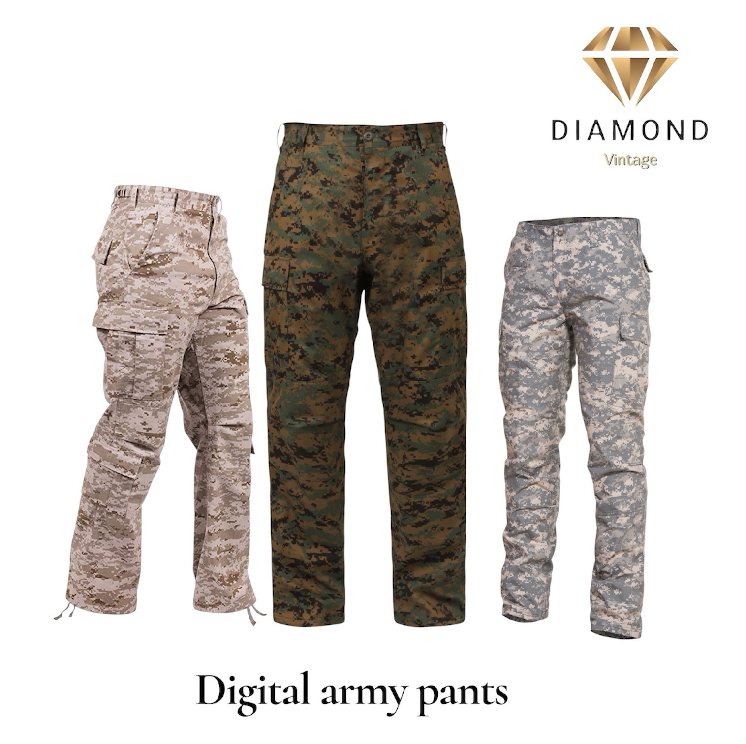 Digital army pants (Dv -12-62)