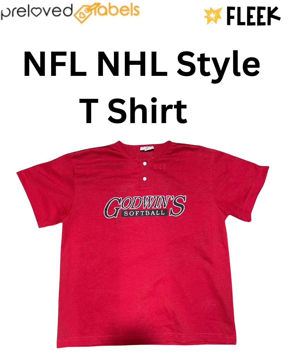 T-shirt de style NFL NHL (Wcv : 1309)