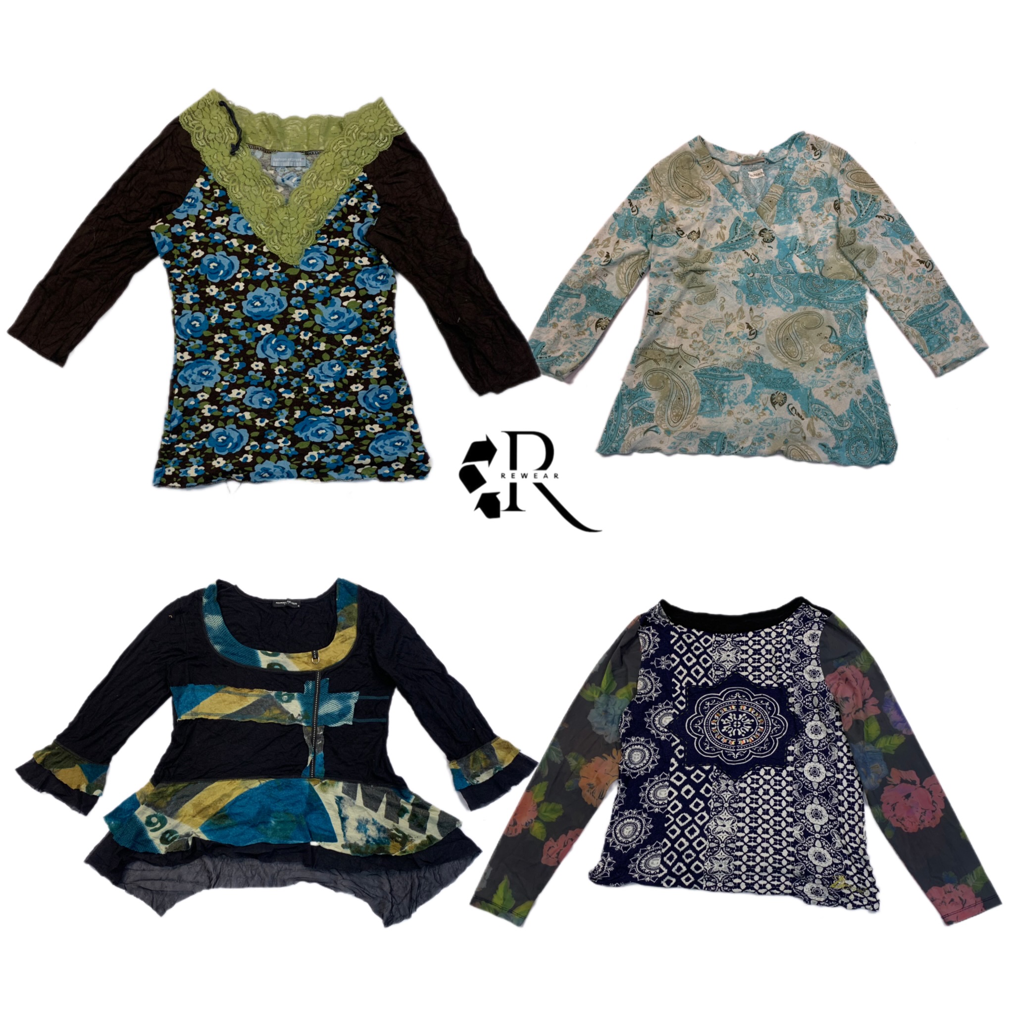 Y2K Forest Vibe Full Sleeves Tops RE1268