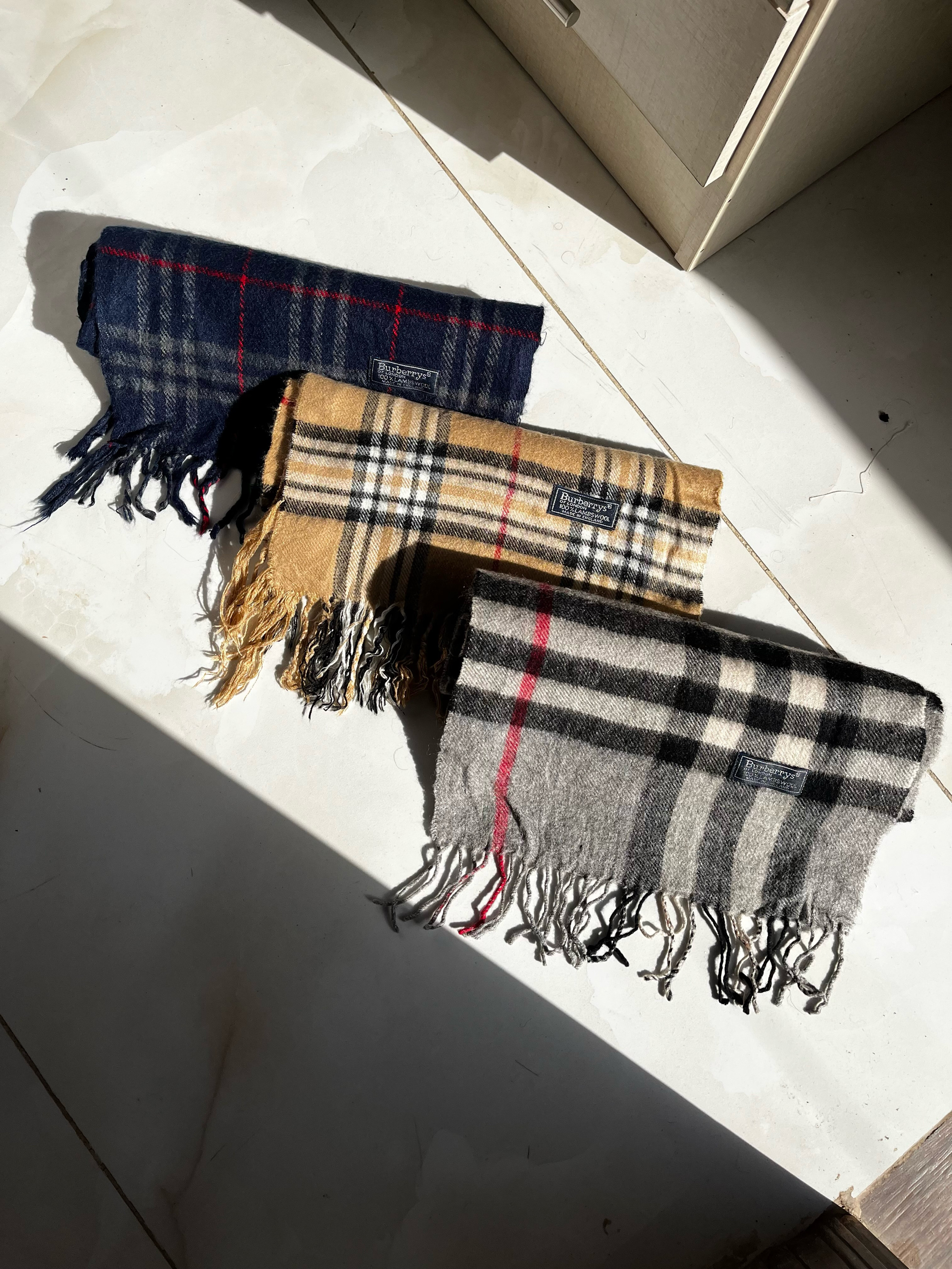 ビンテージバーバリー スカーフ - #12325