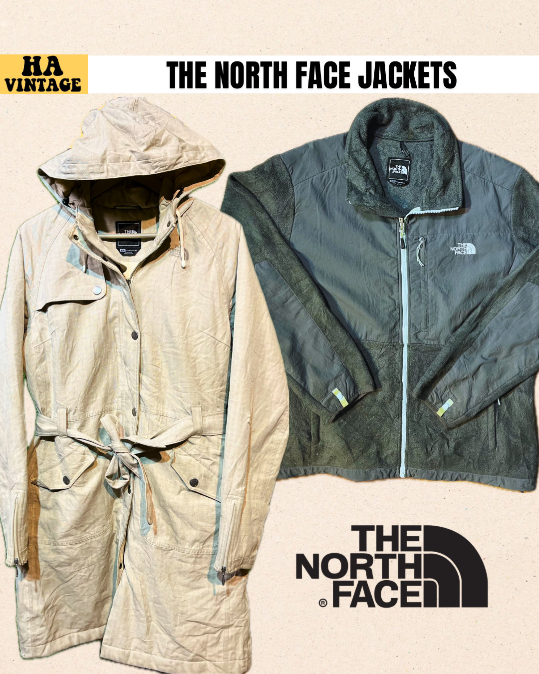 Premium TNF Jackets Inc Long coat