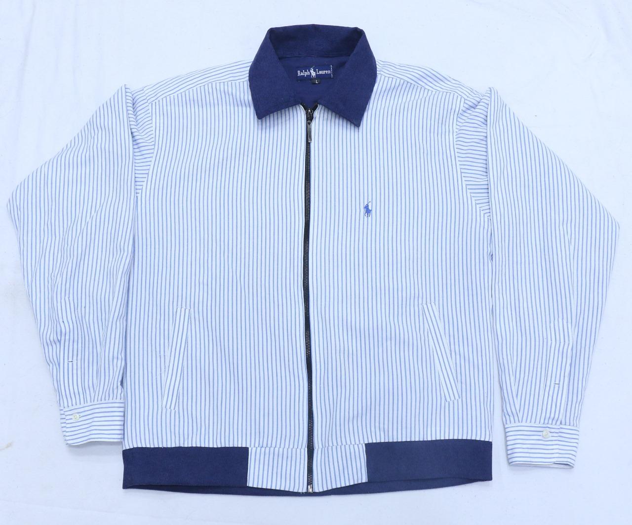 CR1001 Upcycled Polo Ralph Lauren Seersucker Harri..