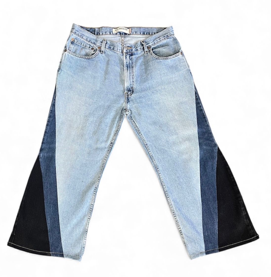 Fs-31 Upcycled Levi’s denim flare style 1