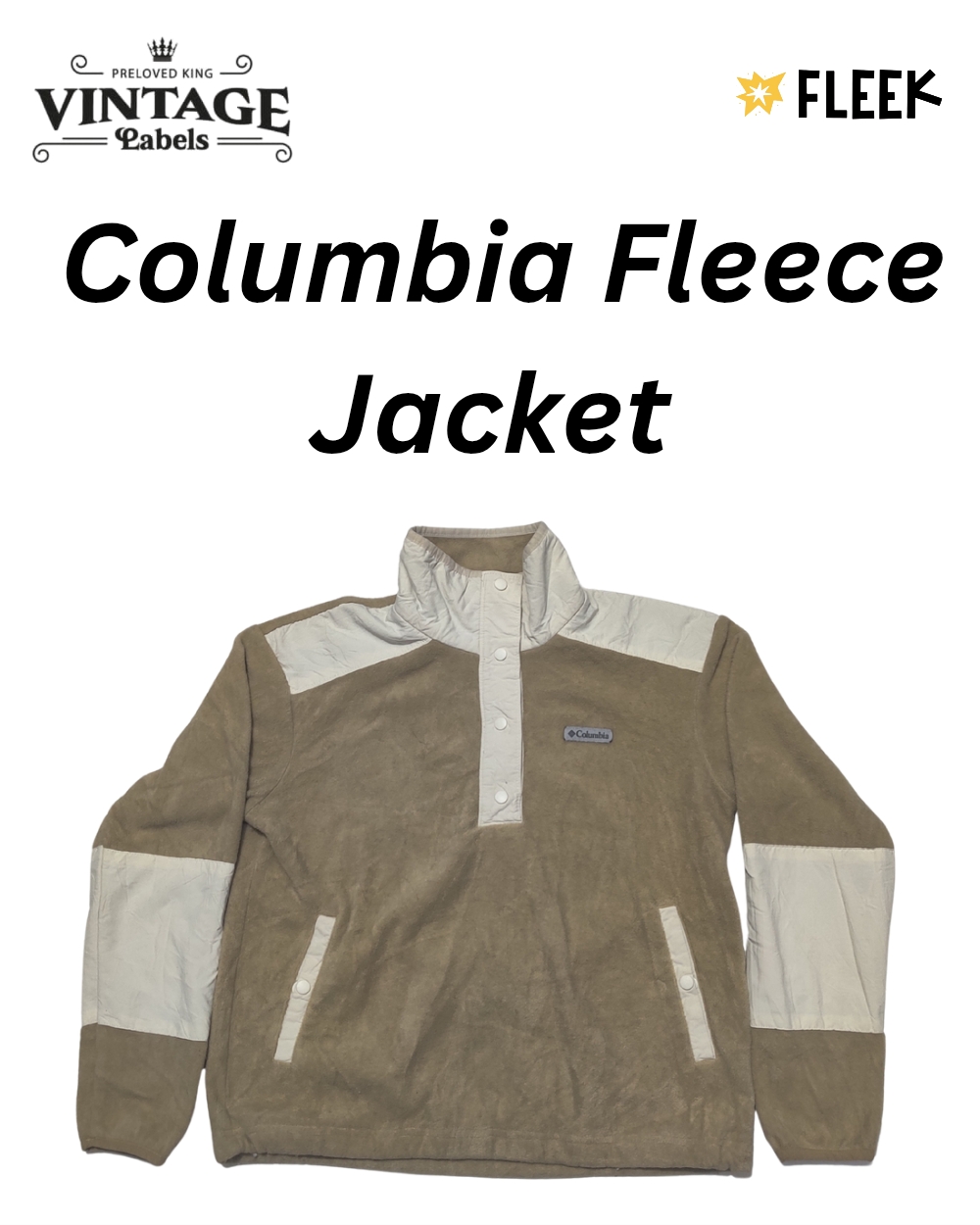 Jaqueta de Fleece Columbia – ( Vcv : 1298 )