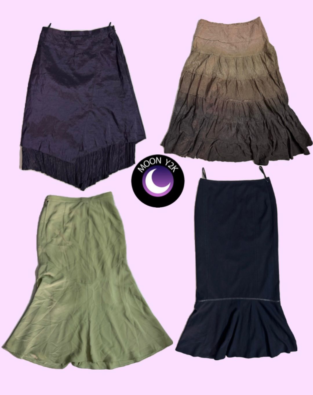 Gonne bohemiane uniche Y2K (M-809)