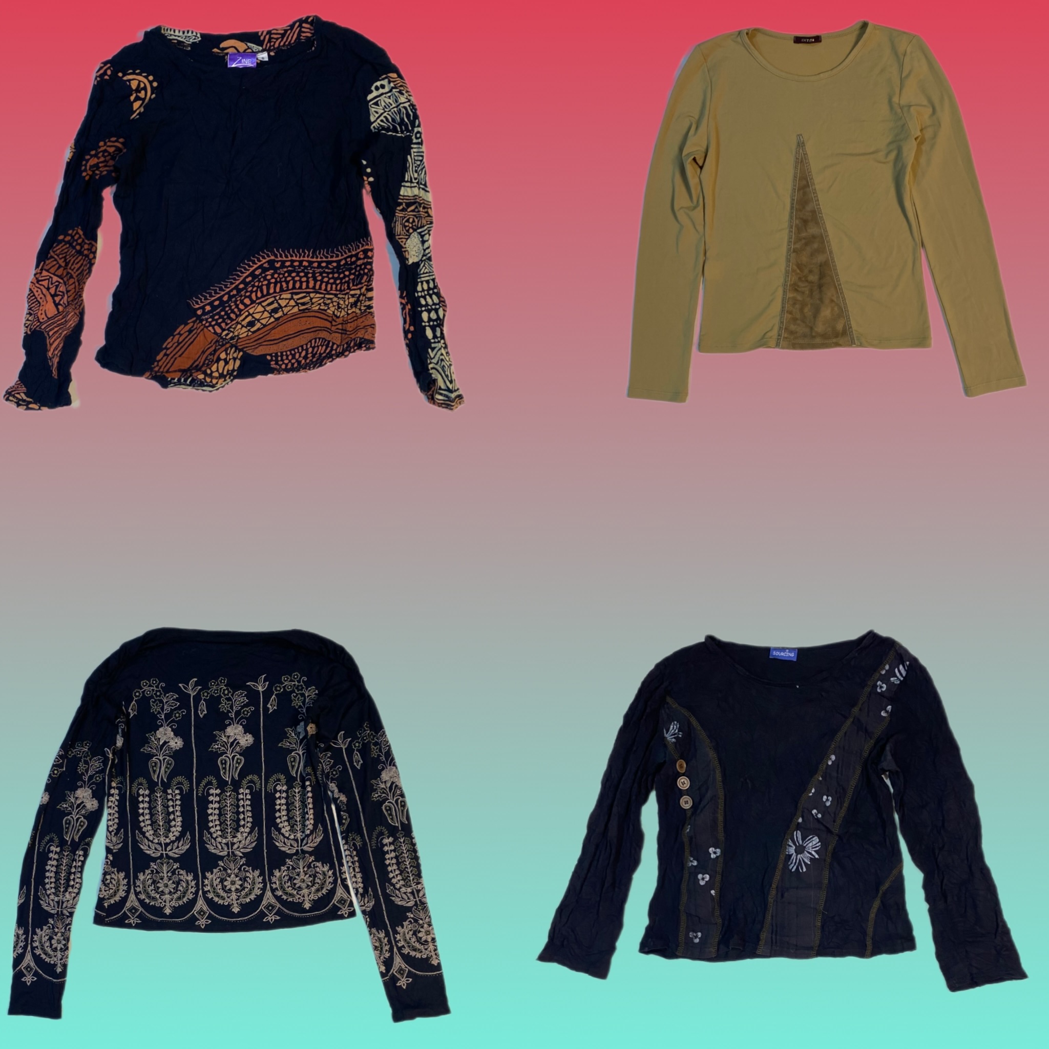 Y2K unique Full sleeve Tops (TS-1673)