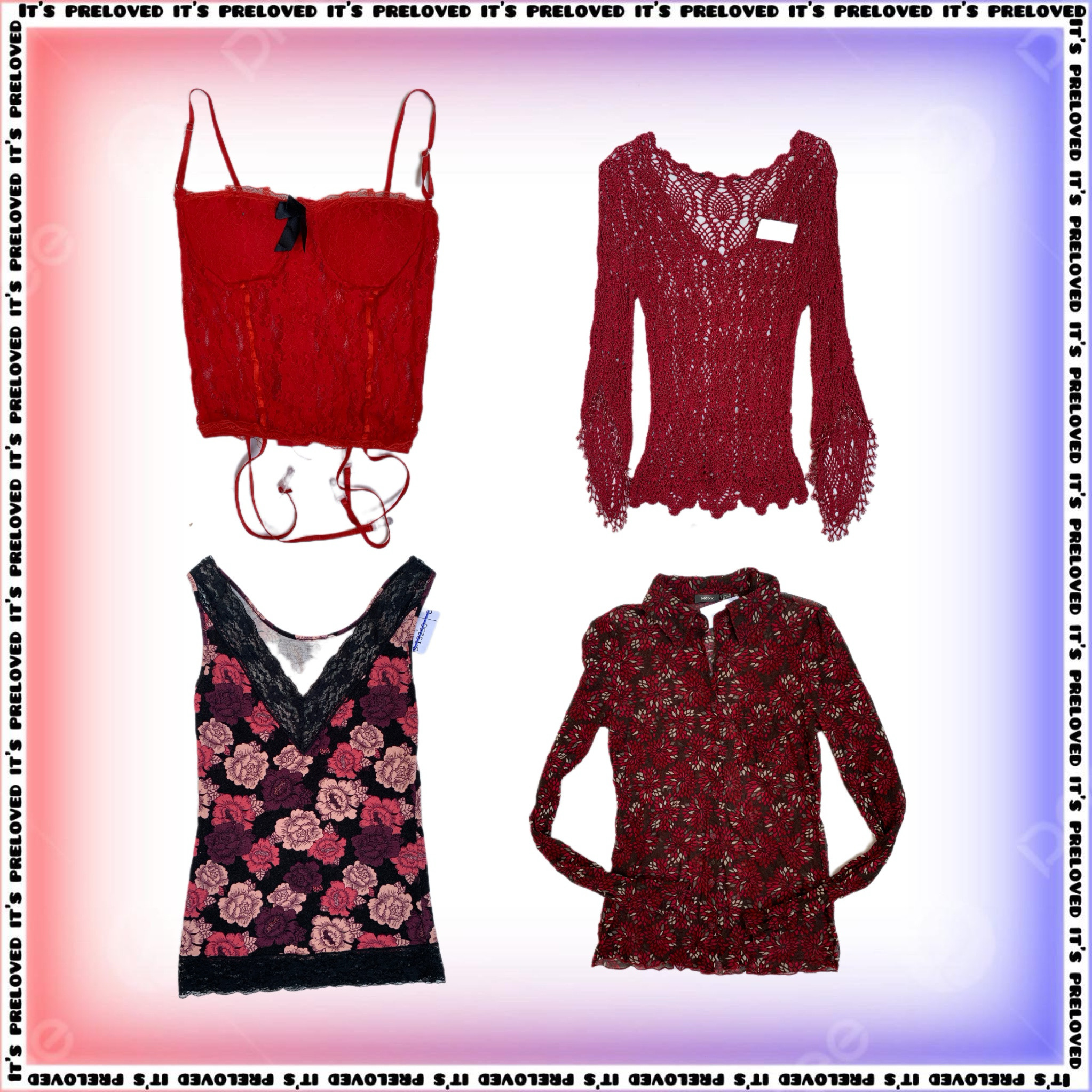 Rosy Romance - tops, dresses, skirts SRK (SS-1668)