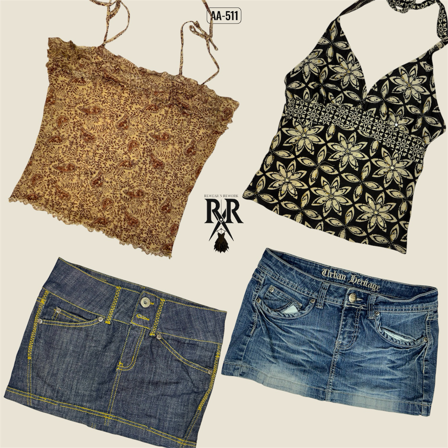 Y2K Earthy Tone Mix and Match (AA-511)