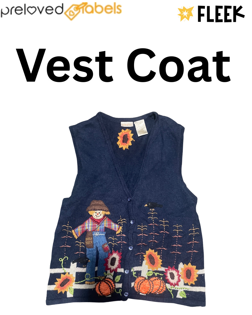 Unbranded Vest Coat (Wcv: 1320)