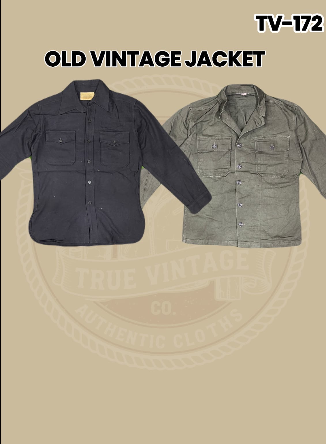 Old vintage Jacket Tv-172