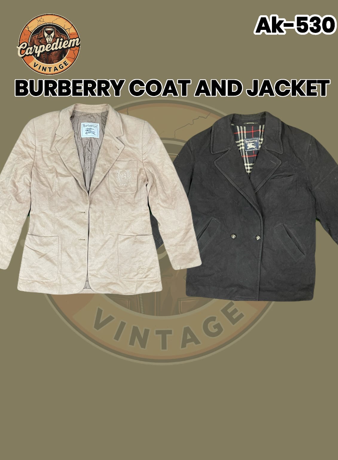 Manteau et veste Burberry Ak-530