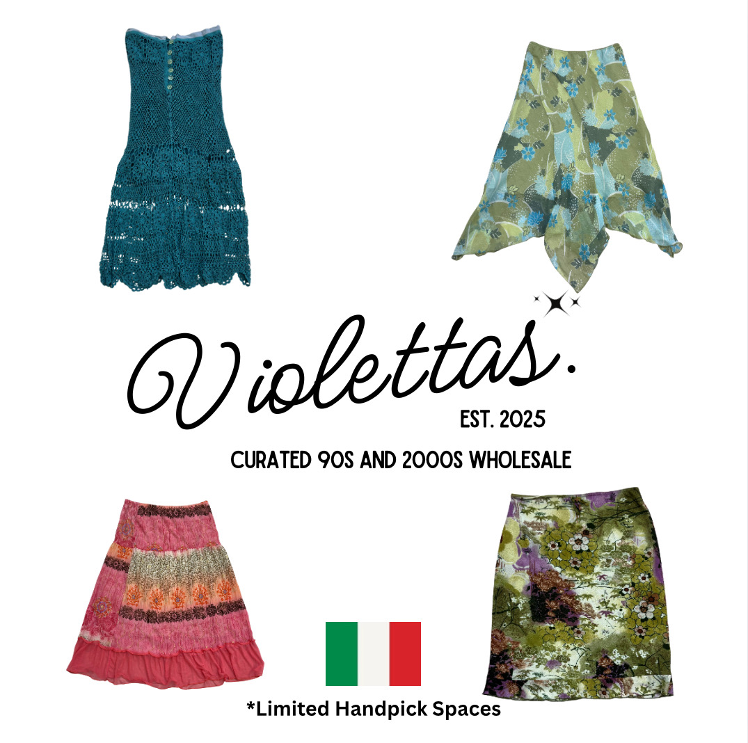 European 00s Ethereal Flowy Midi Skirts Mix (Y2K 011)