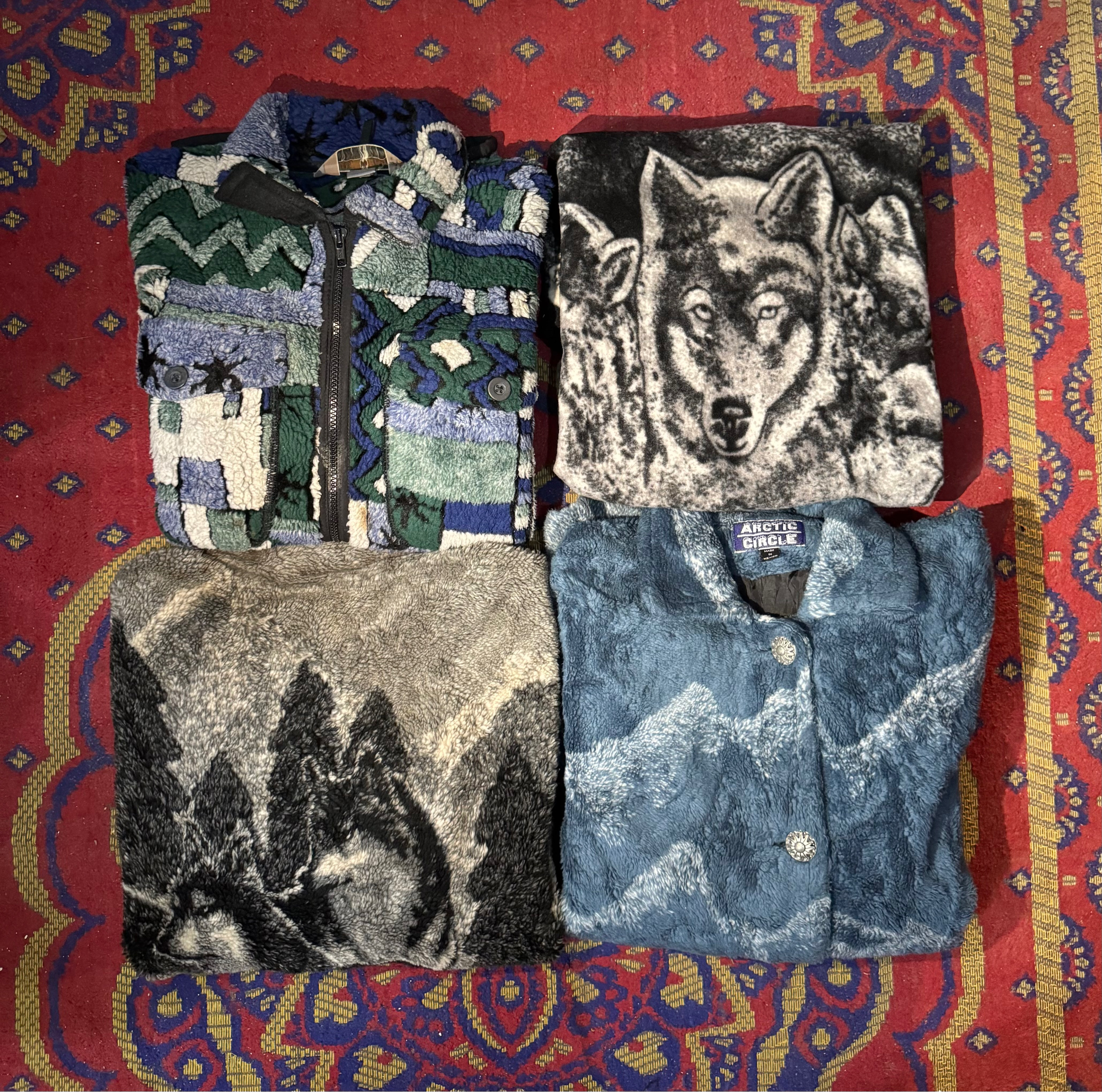 「グラフィックフリースジャケット 8ピース」