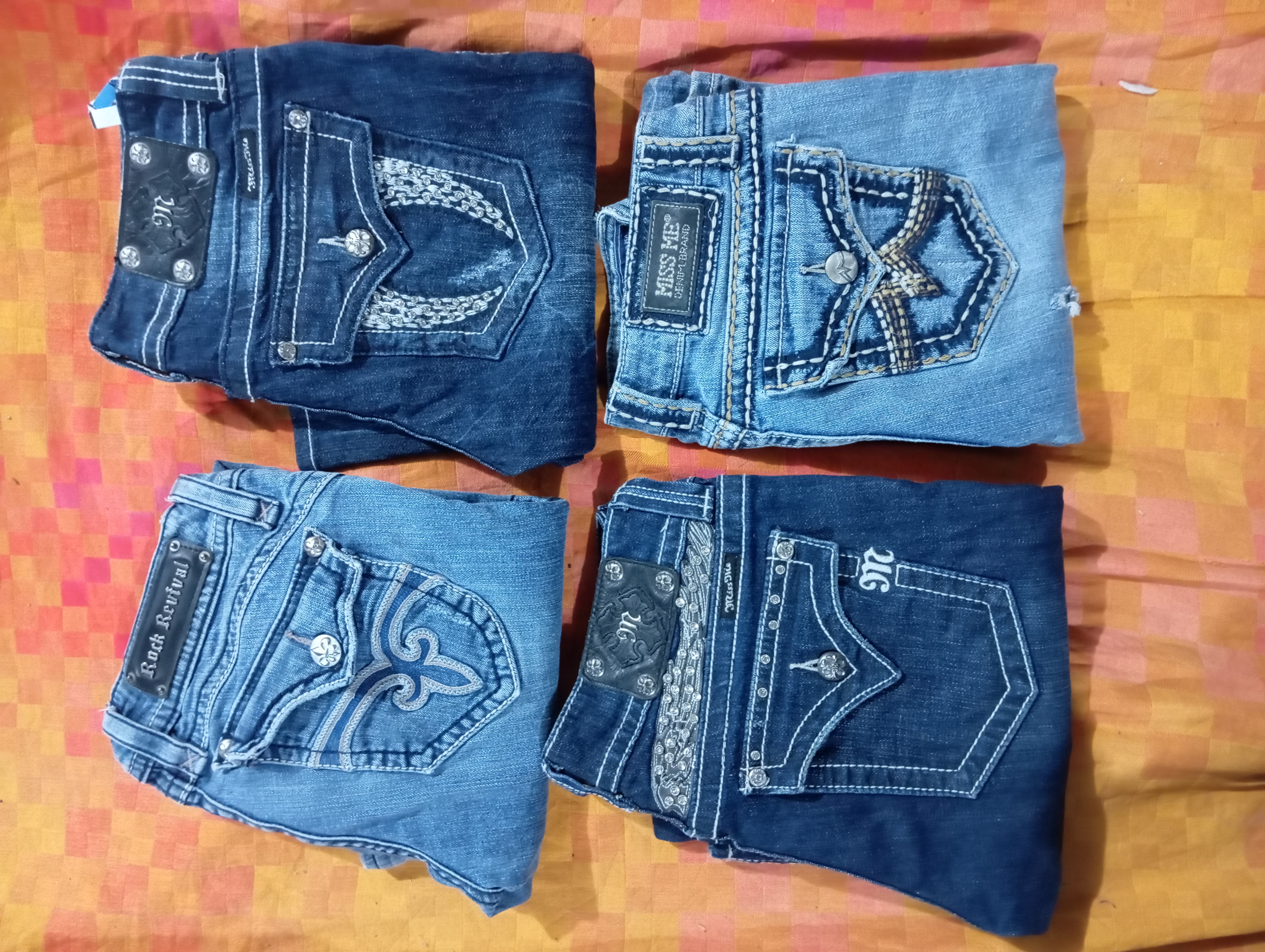 Miss Me Flare Jeans 5 ps