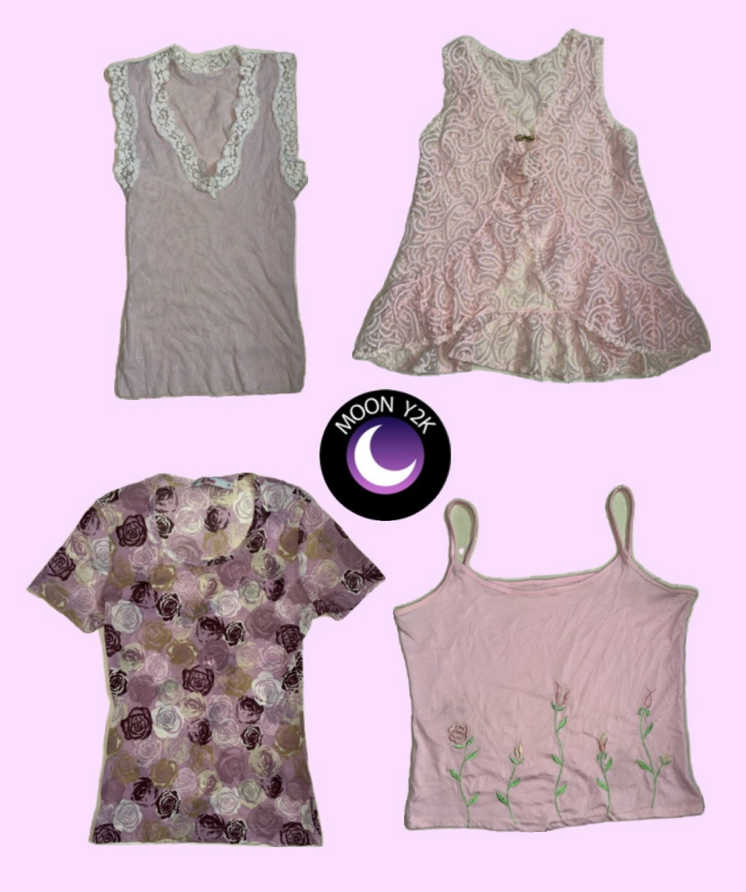 Y2k Pretty Pink Tops mix (M-902)
