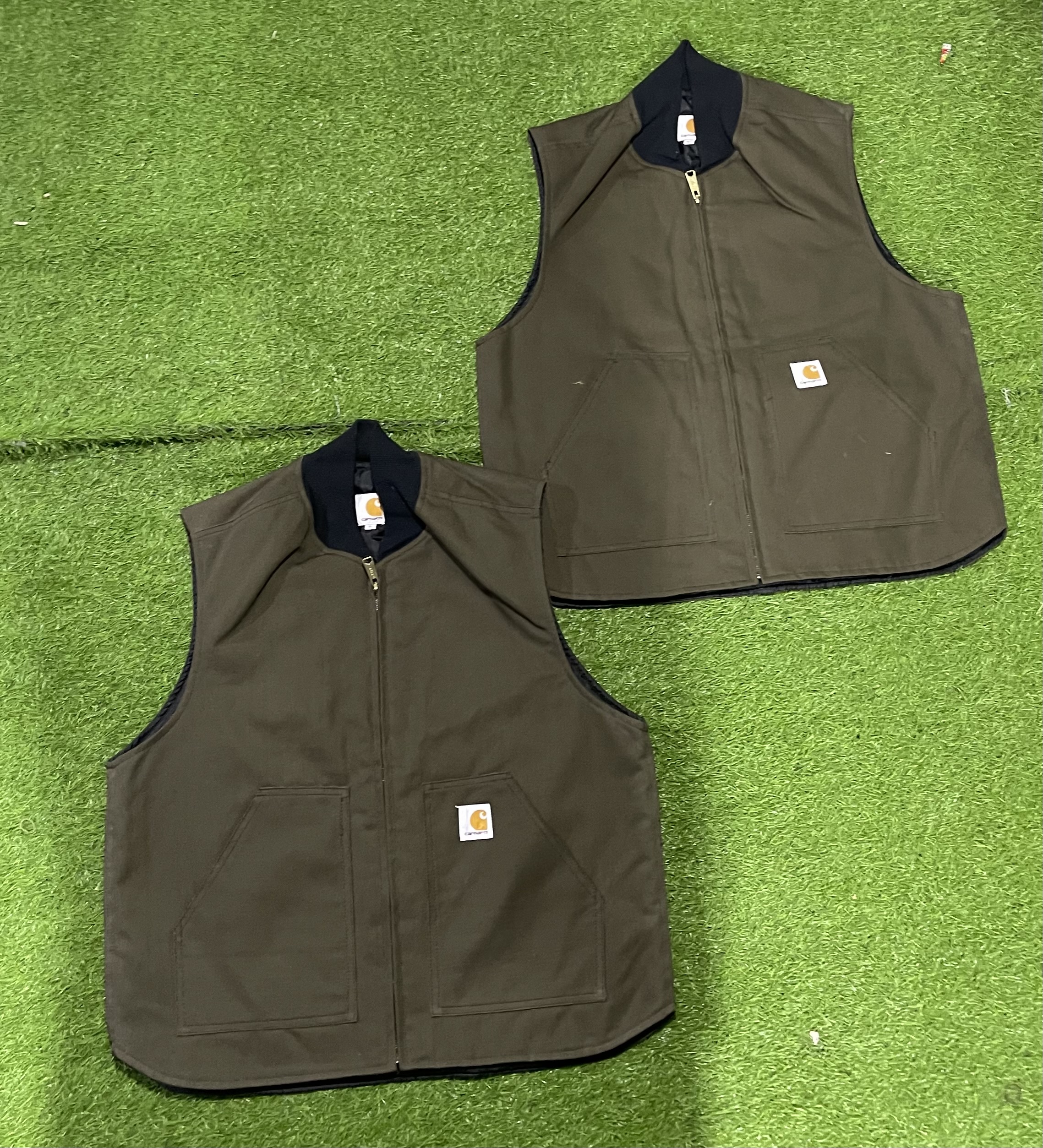 Carhartt Rework Style braune Gilets