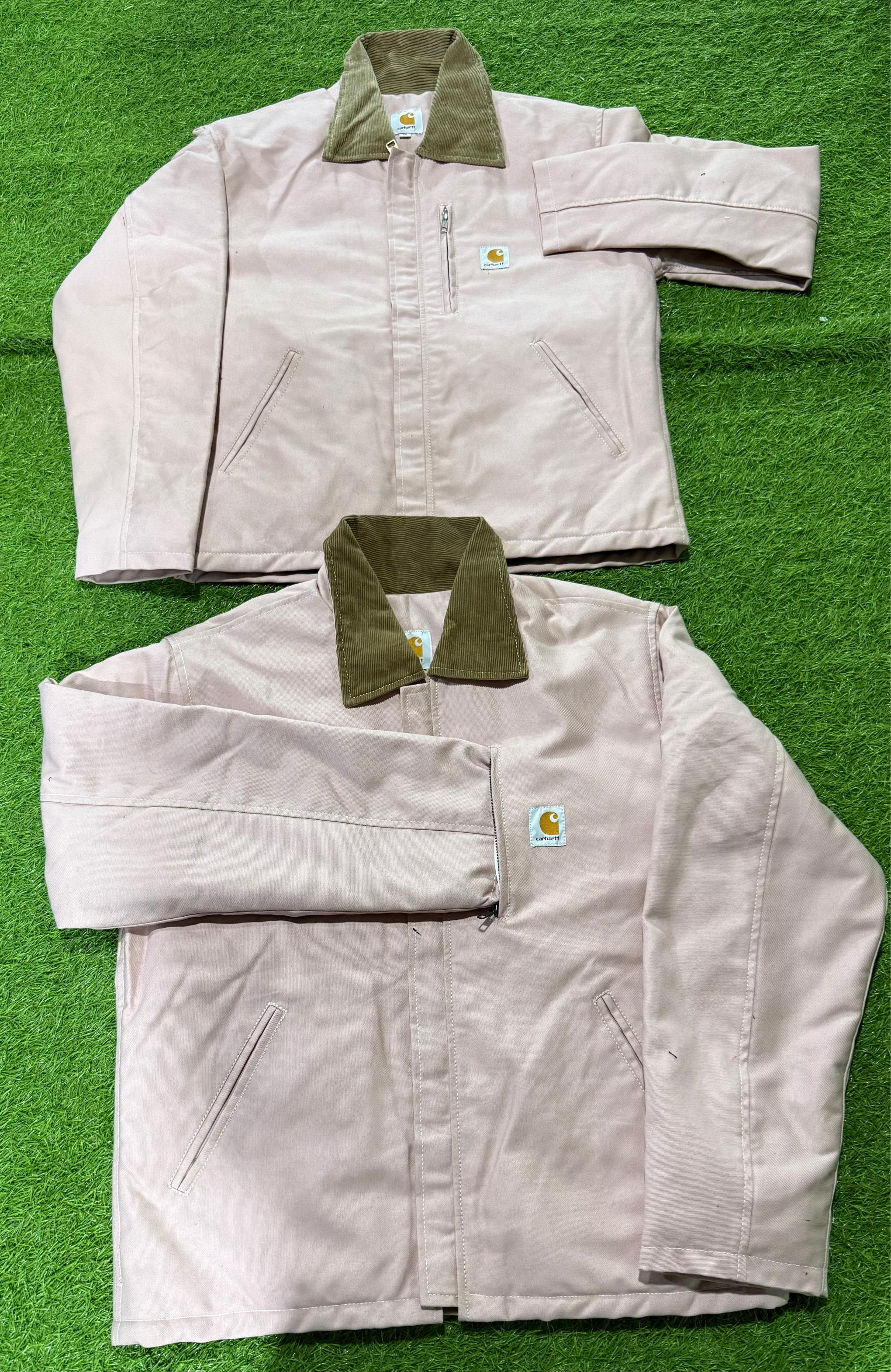 Veste rose clair style retravaillé Carhartt