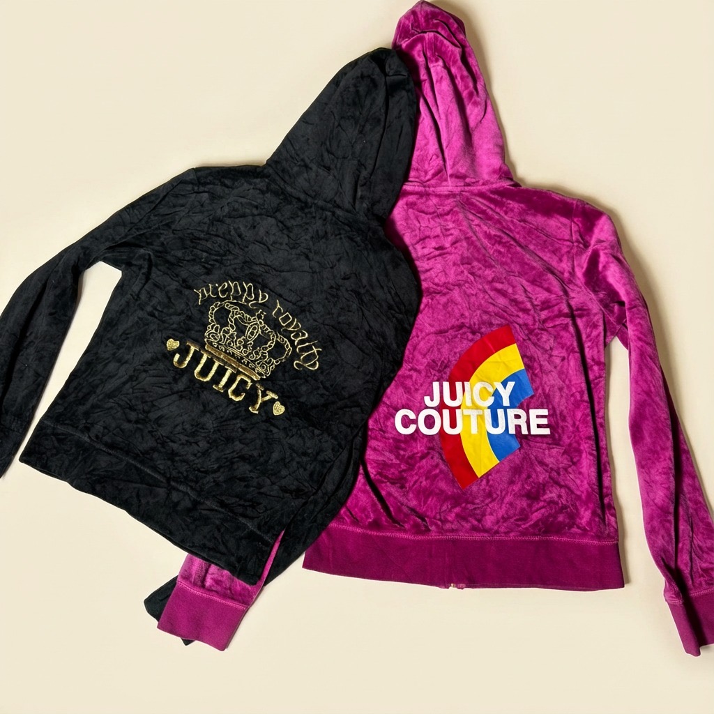 Juicy Couture Classic Zip Hoodie ( FF 1156 )