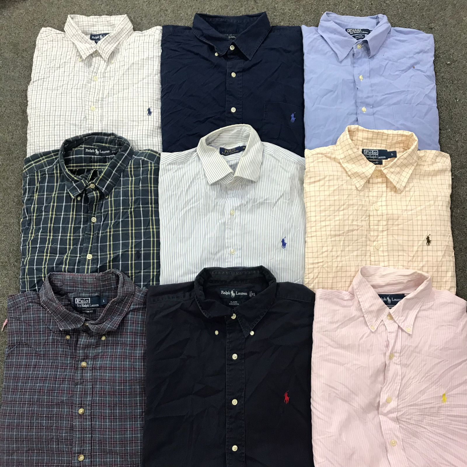 Authentic Polo Ralph Lauren Cotton Shirts
