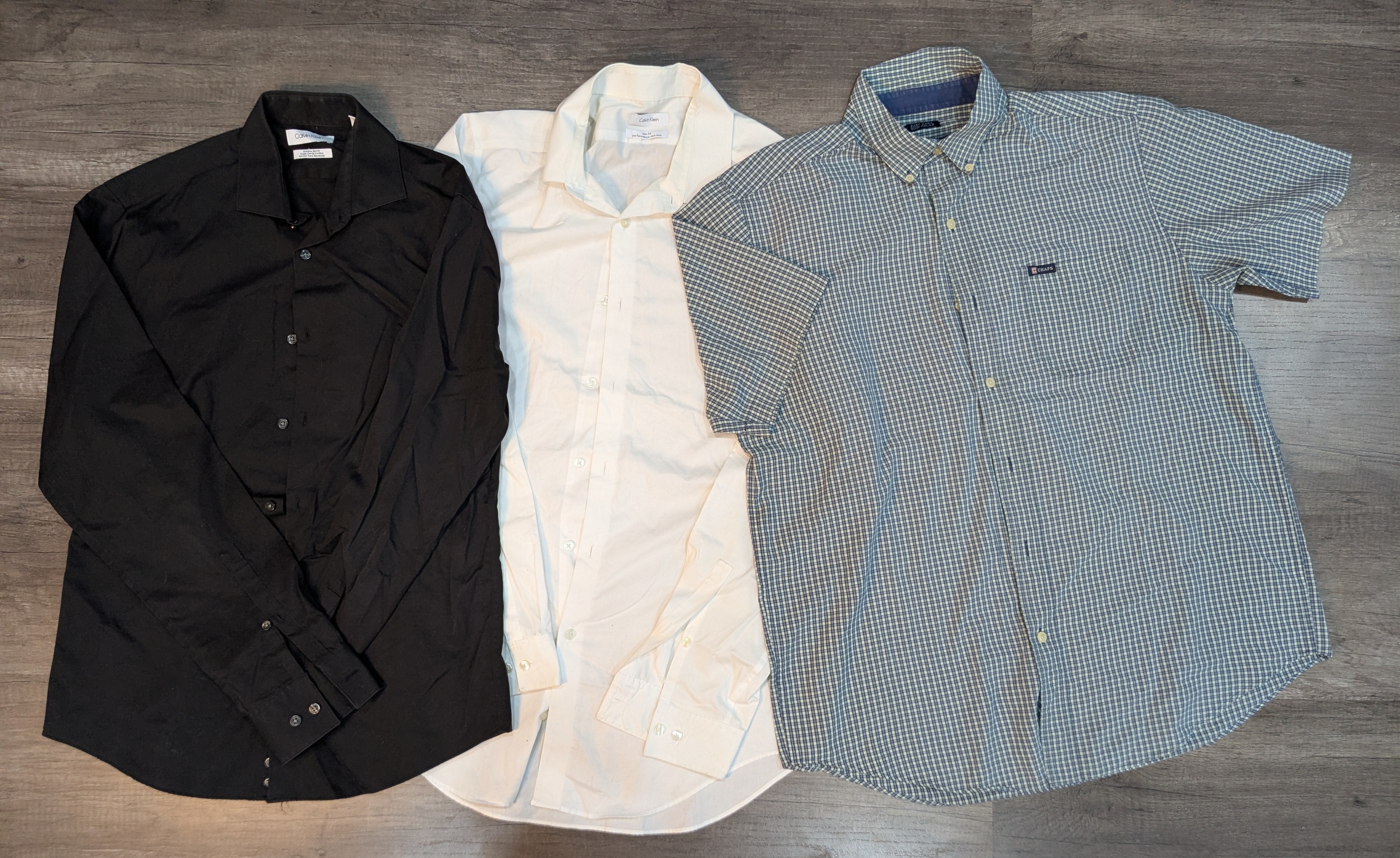 1211 - Calvin Klein, Chaps, Tommy, Men Shirts