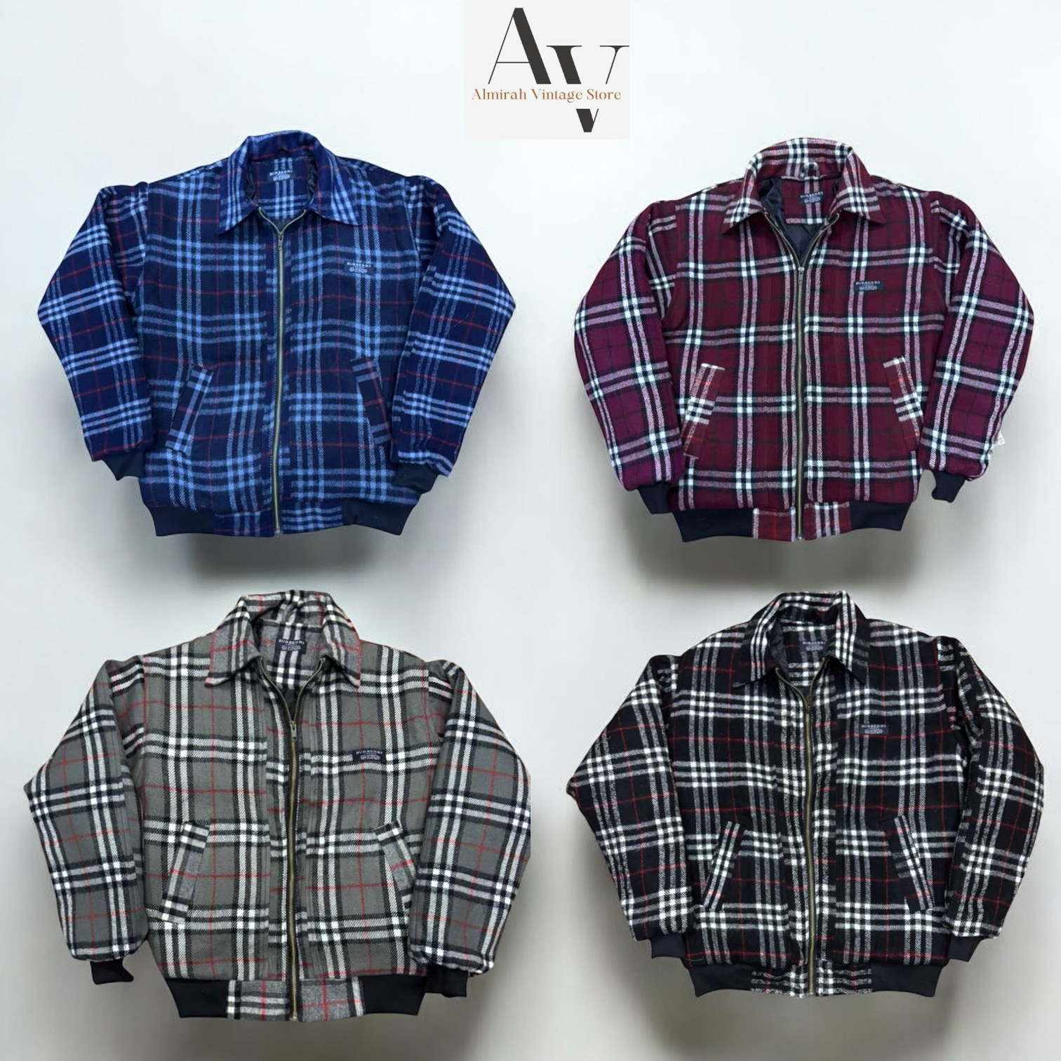 Veste Burberry upcyclées