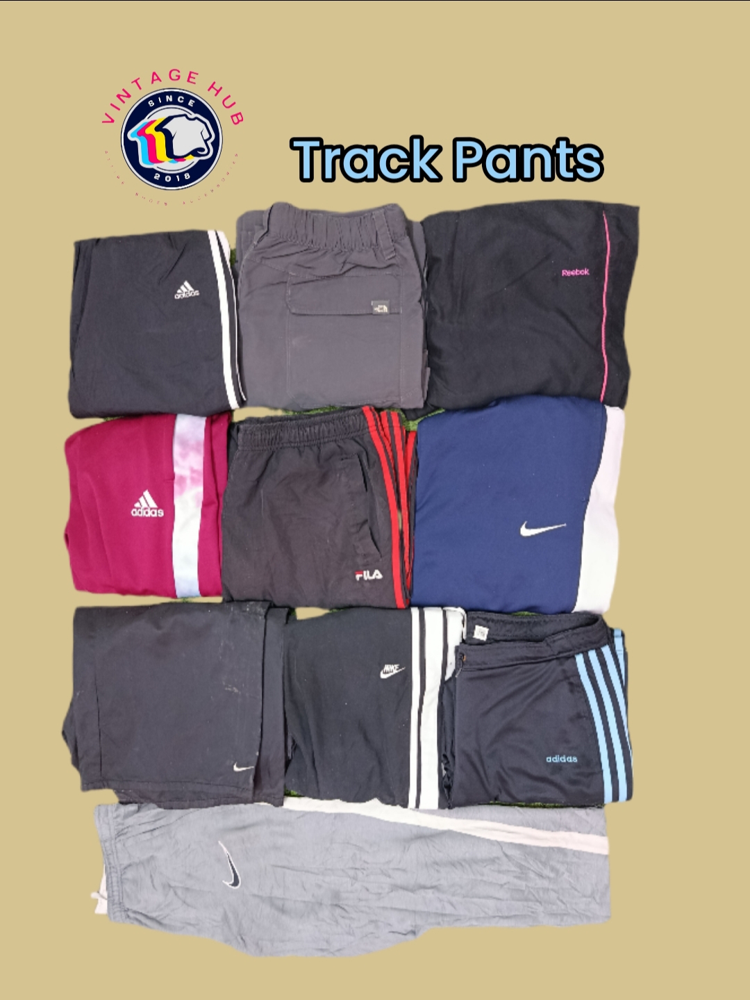 Mix Branded Trackpants - VH03