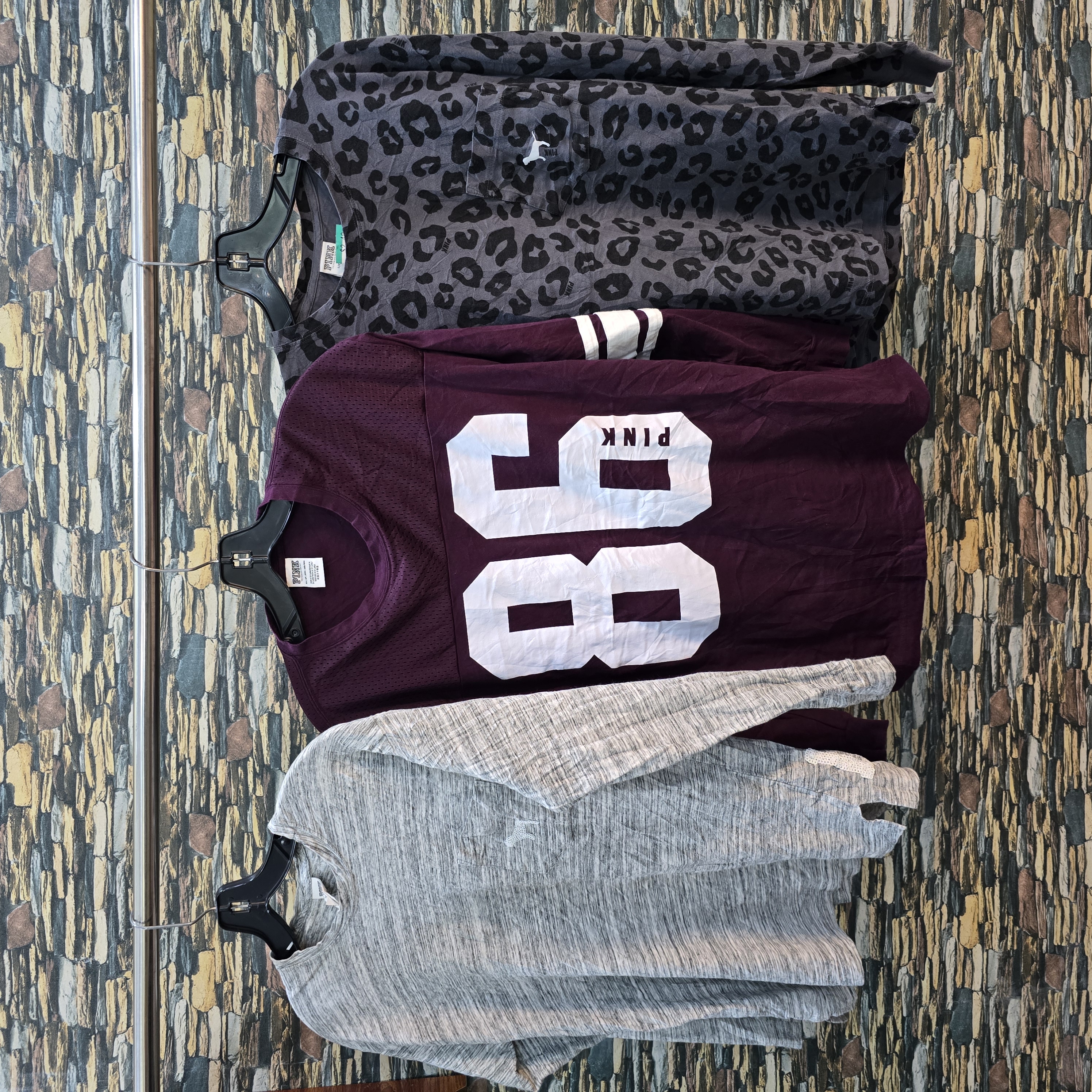 AV-0448 Pink T-Shirts Long Sleeves