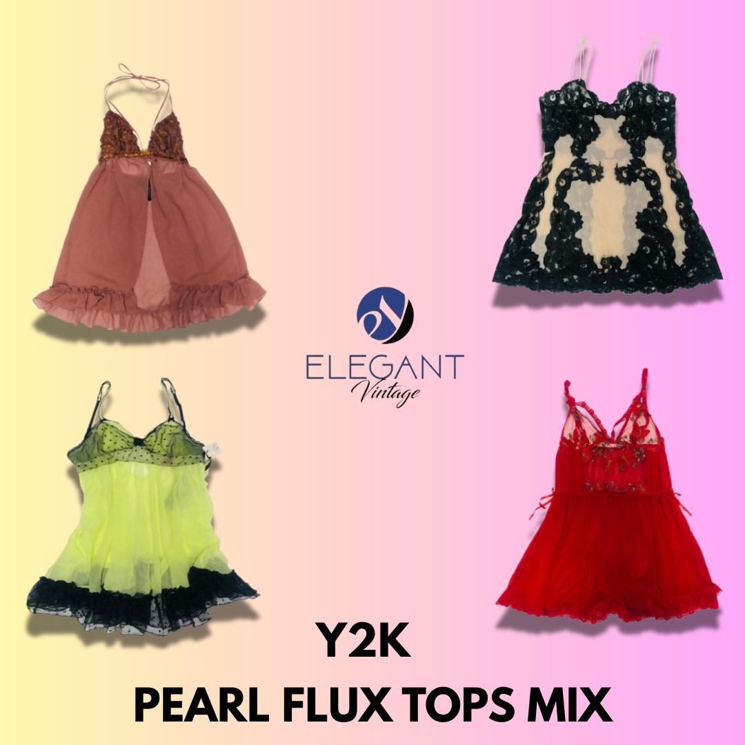 Y2K Pearl Flux Tops Mix - EV1319