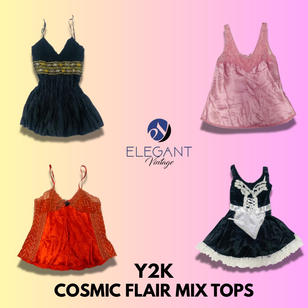 Y2K Cosmic Flair Mix Tops - EV1322