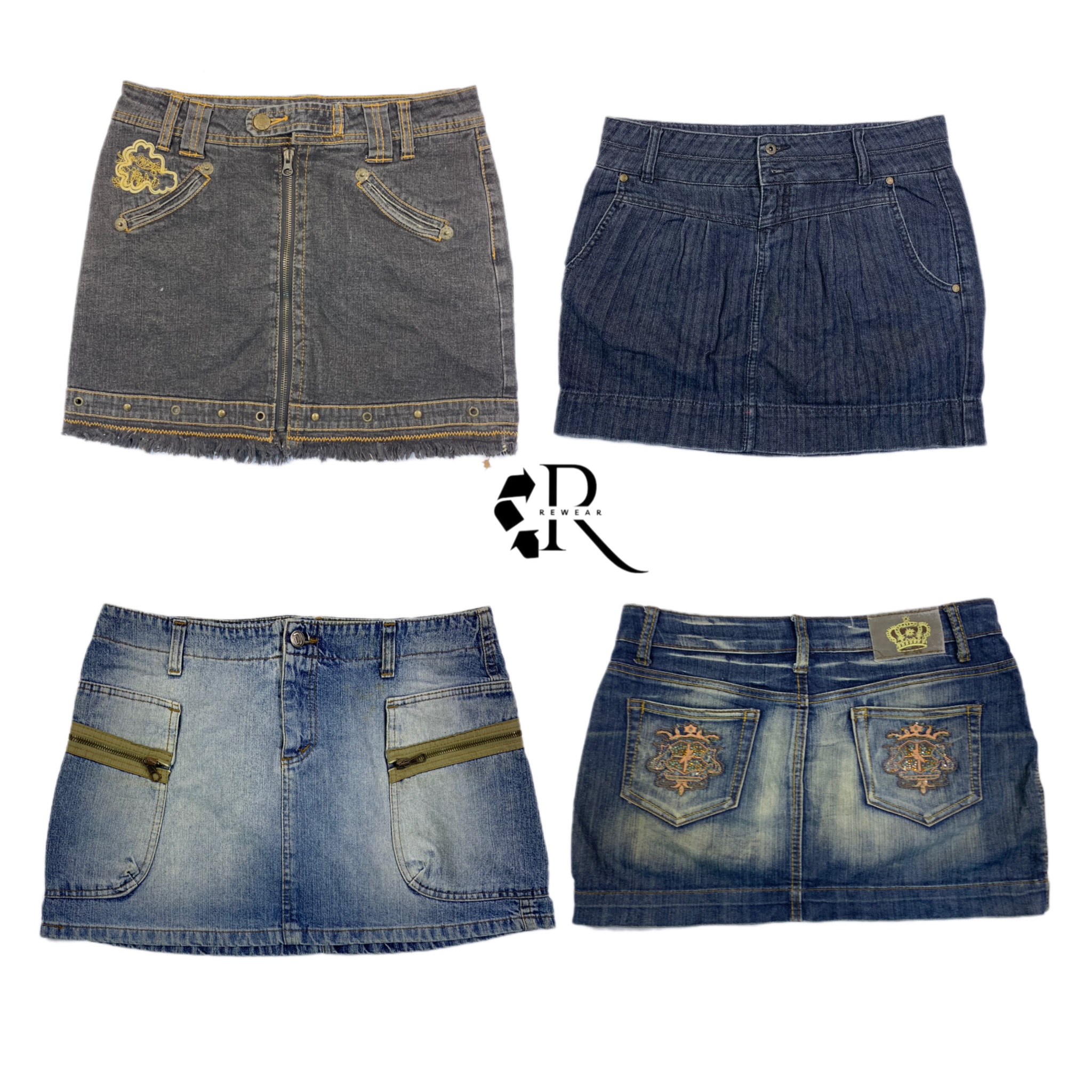 Y2K NYC IT Girl Mini Skirts RW-1274