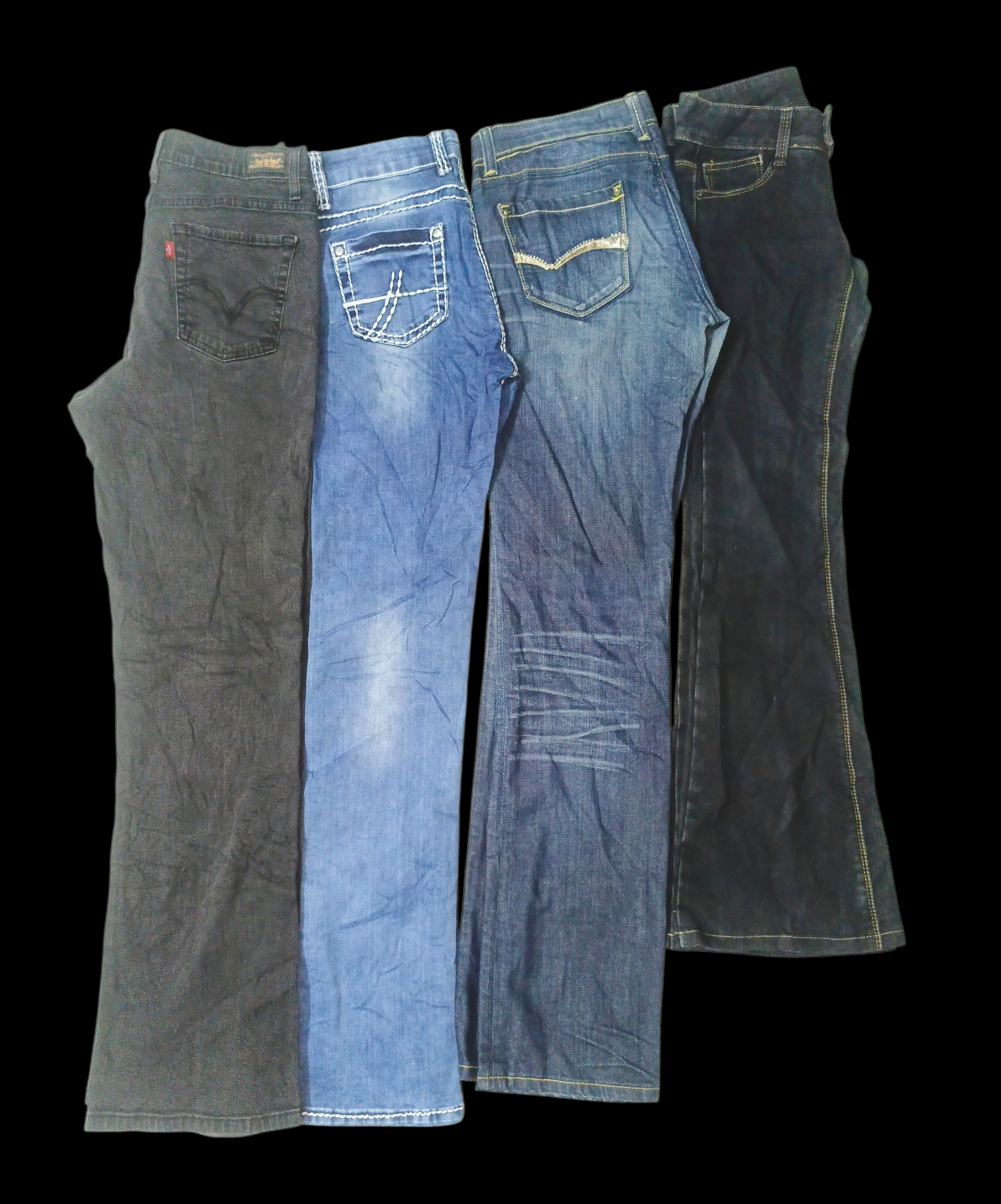 Pantalons style mélange Y2k