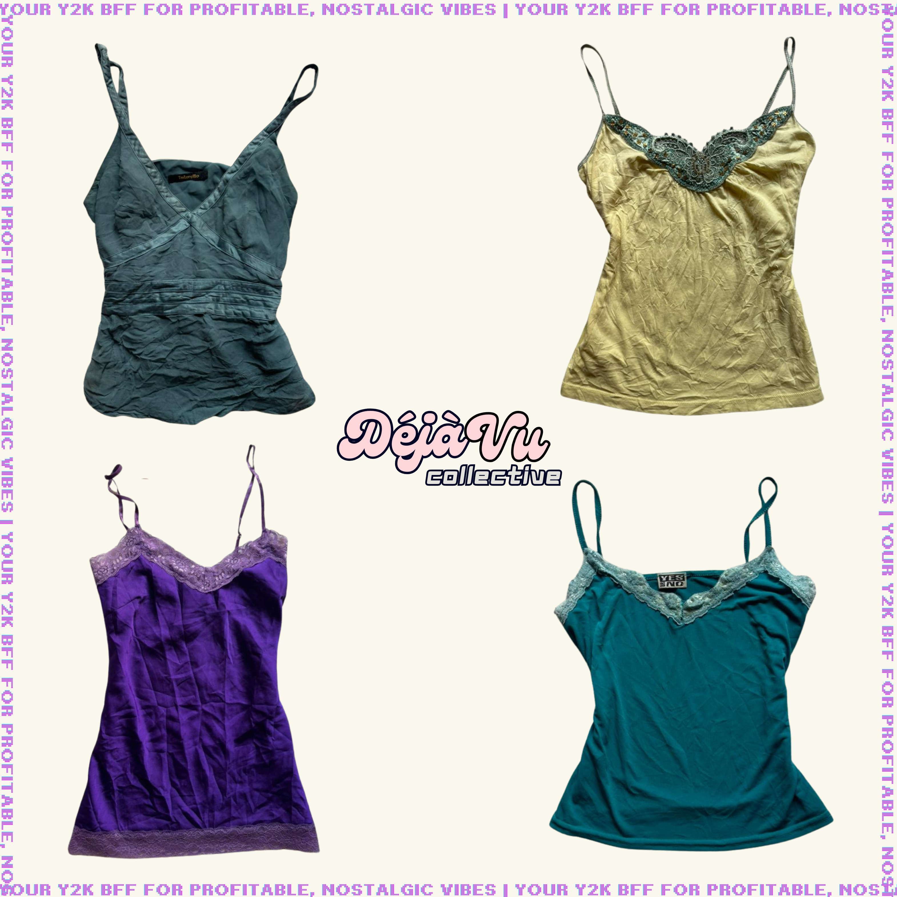 Y2K Princess Diaries Cami Tops (DVC#111)
