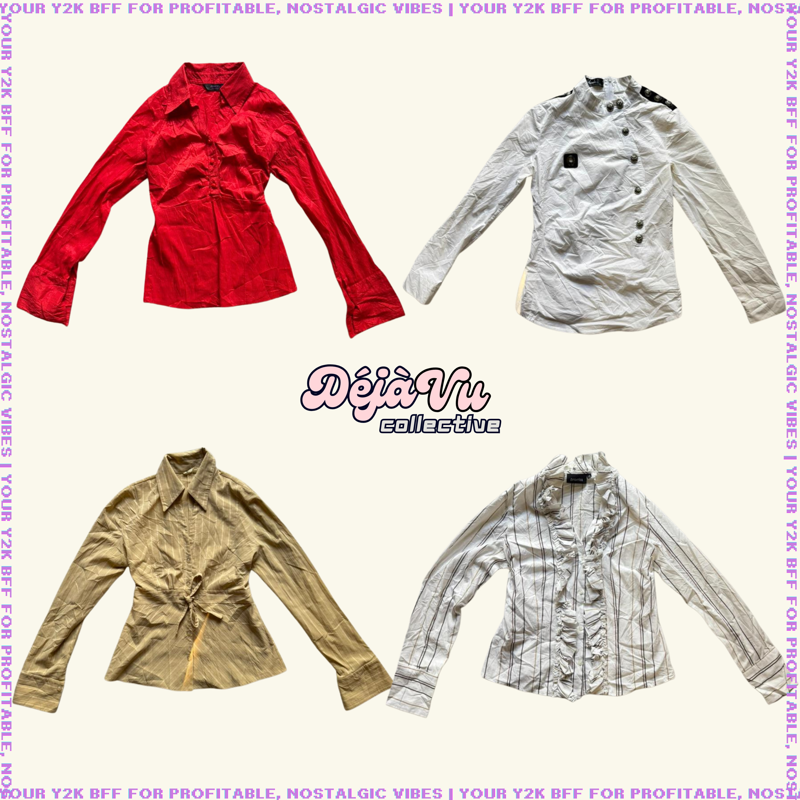 Y2K Office Siren Shirts (DVC#116)